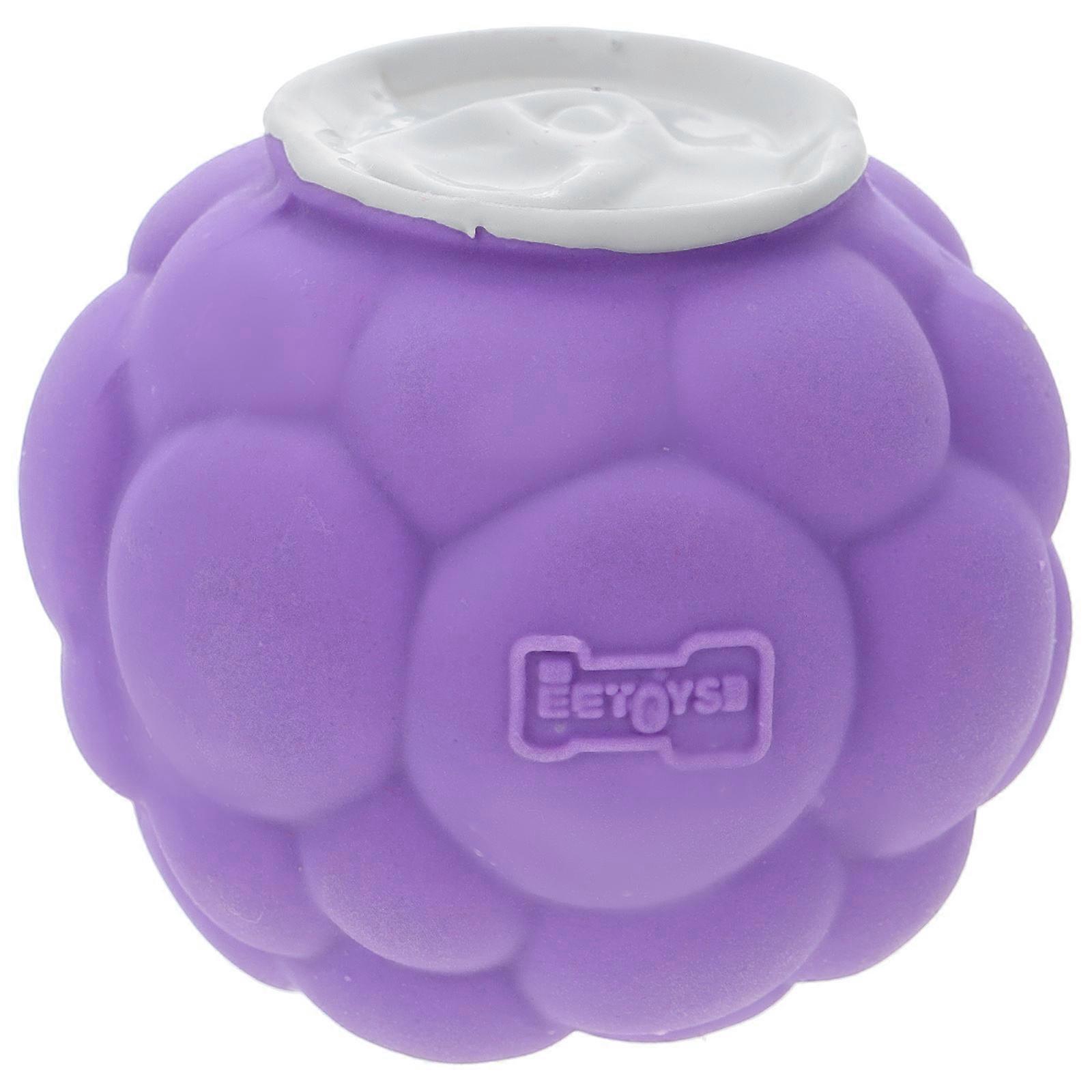 Brinquedo para cães com design de desenho animado Squeaky Ball aumenta a interação com animais de estimação perfeito para donos de cães 1Pcs