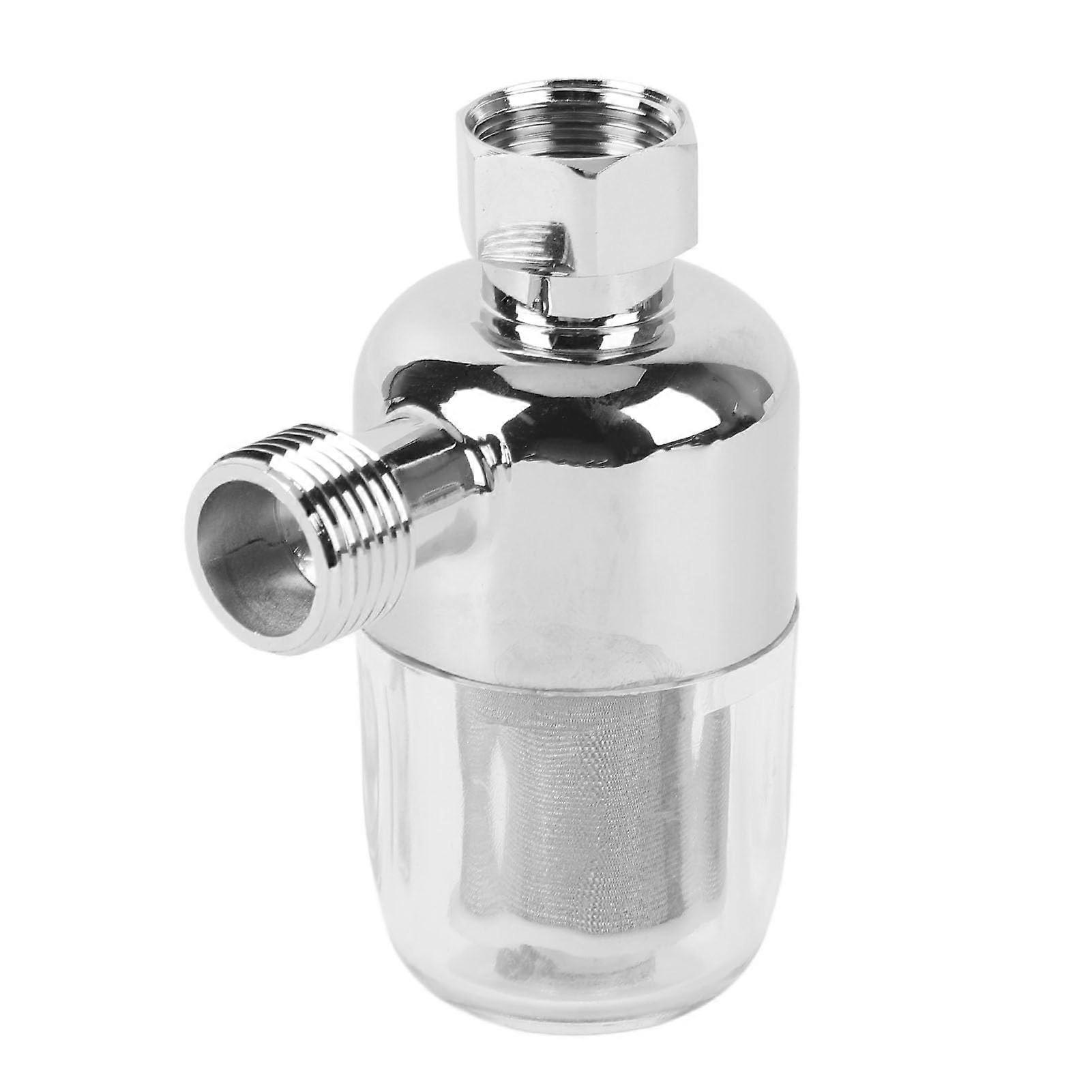 Water Heater Filter, PP G1/2 PreFilter, Reusable Stainless Steel Sink Water Filter, Leakproof Seal, Wrench, for Water Heaters, Washing Machines