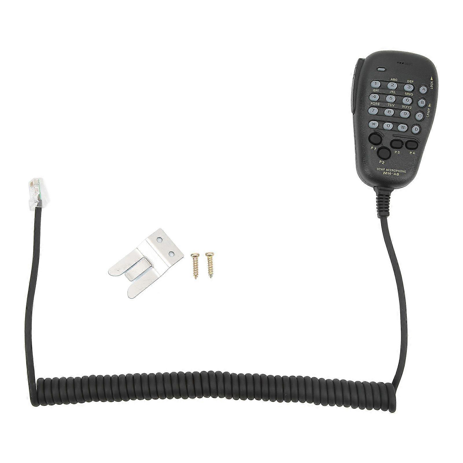 DTMF Hand Microphone Compatible with Selected Radio Models