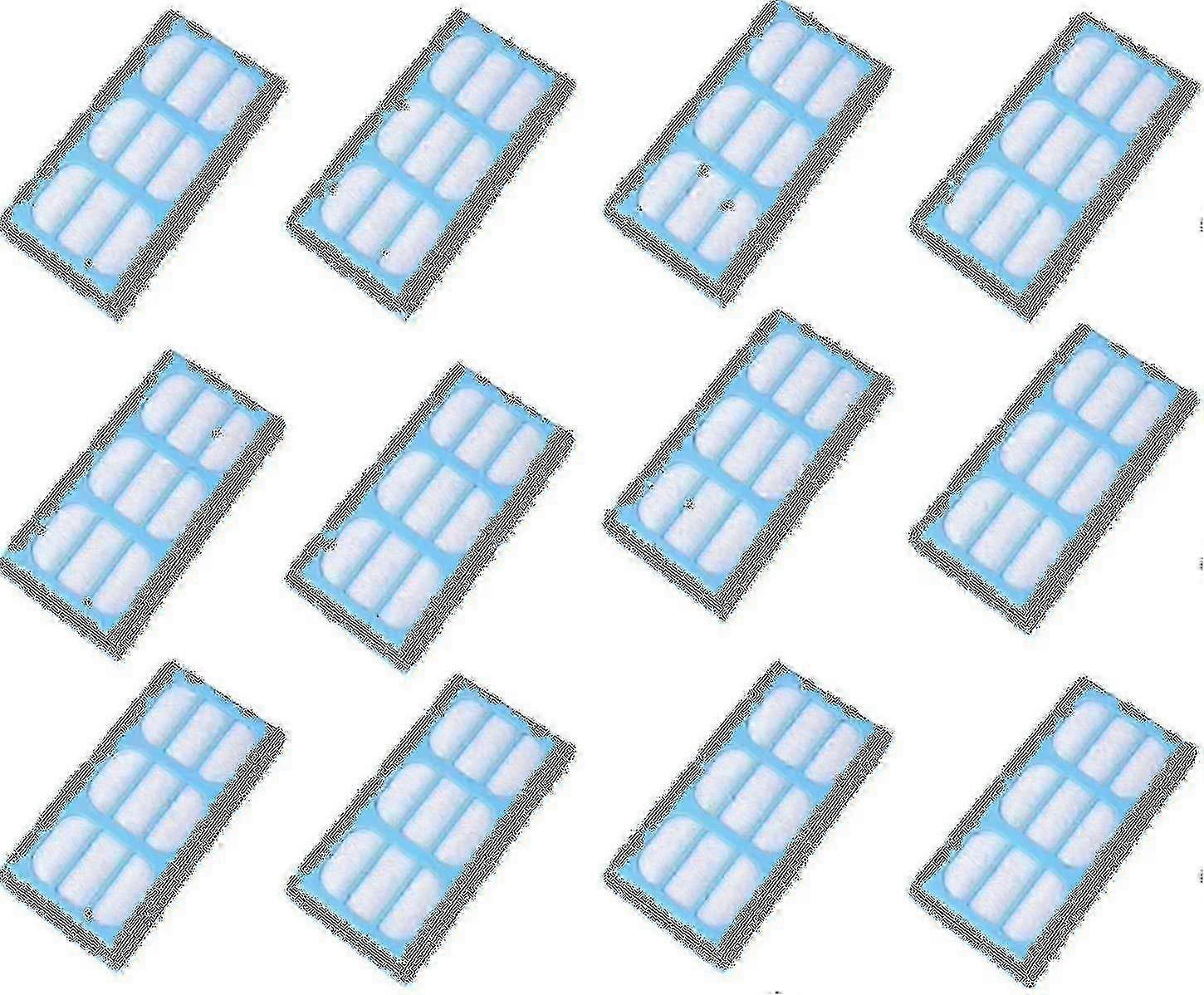 12-Piece Replacement Filters for Cat Mate and Dog Mate Water Fountains Ideal for Pet Use Edition 0731