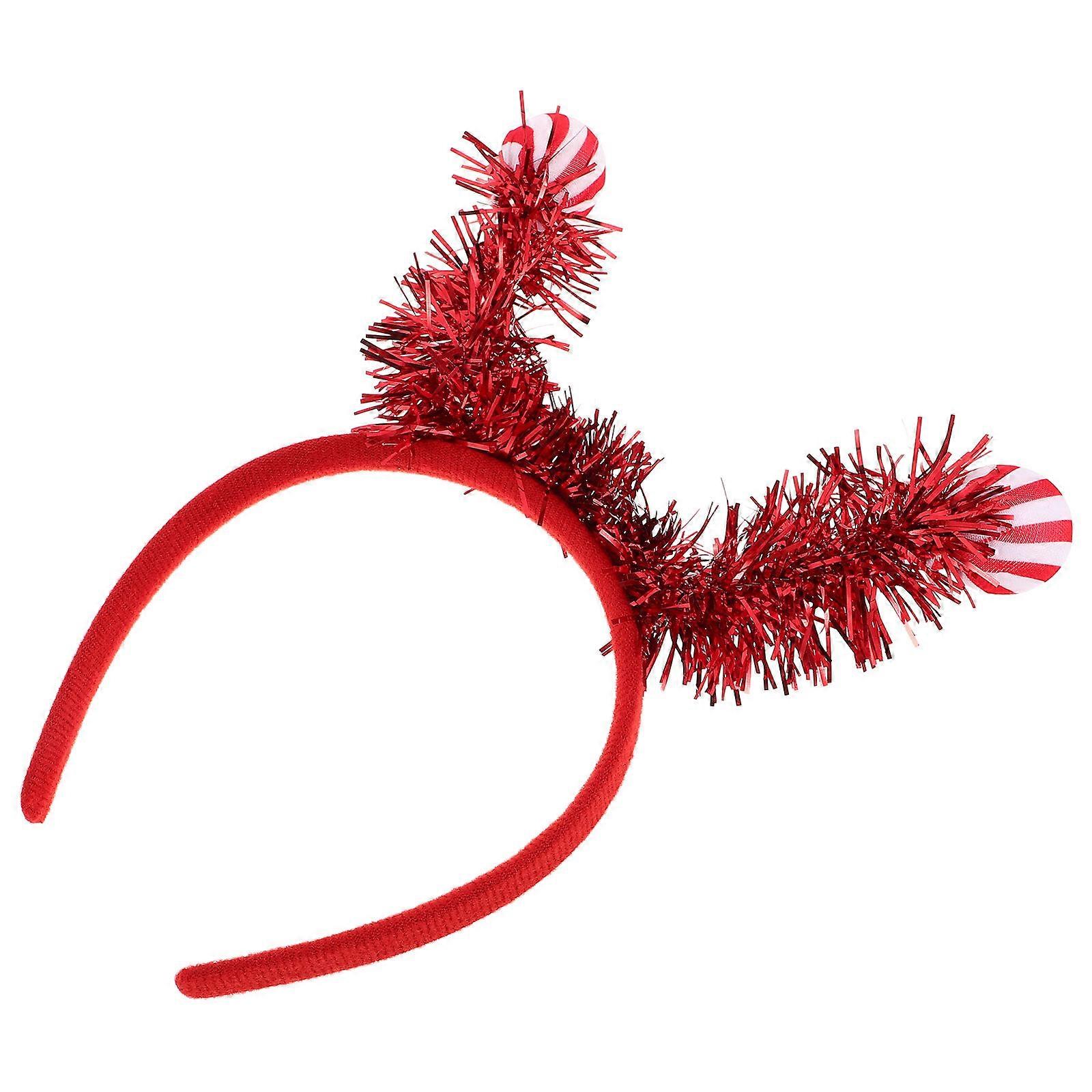 Cute Red Plastic and Foam Headband for Party Decorations Lightweight Comfortable Fun Accessory 4.5 Inches