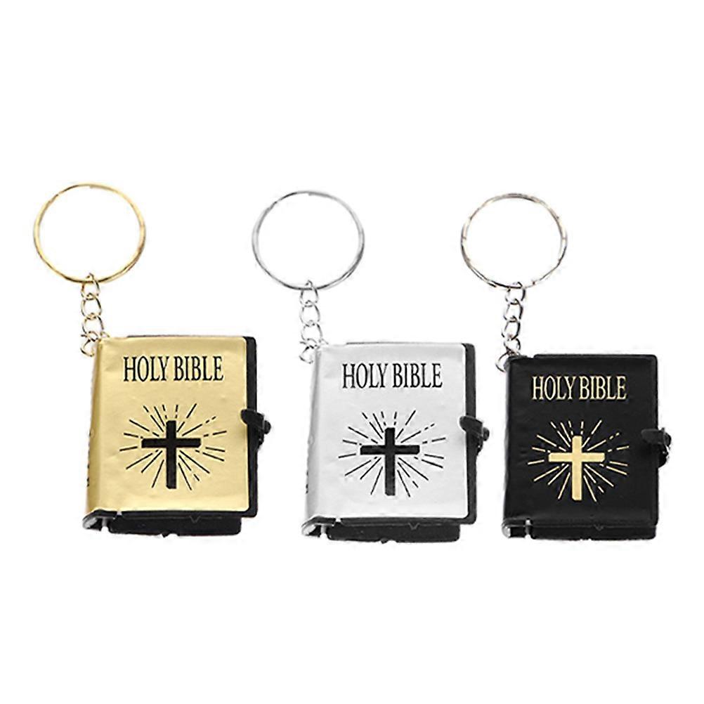 Multi Color Christian Keychain with Bible Verses for Decoration Use Crafted from Durable Materials Mini Size