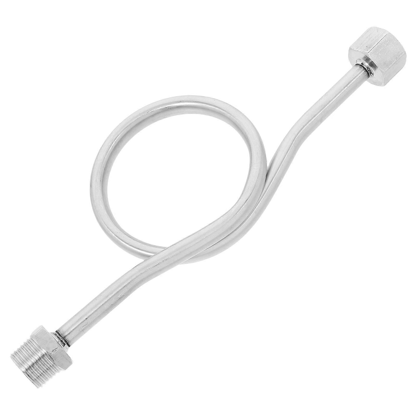 Sturdy Pressure Gauge Buffer Pipe with Bend Connection for Industrial Use, Threaded Design for Easy Installation, Compatible with Various