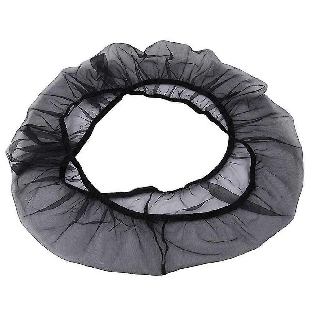 Adjustable bird cage net cover for parrots, nylon, soft skirt, shield for parrots, macaws, square cage (black)