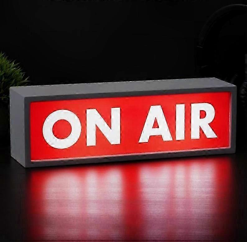 Wall Mounted ON AIR Light Sign, Studio Decoration with Pulse Effect