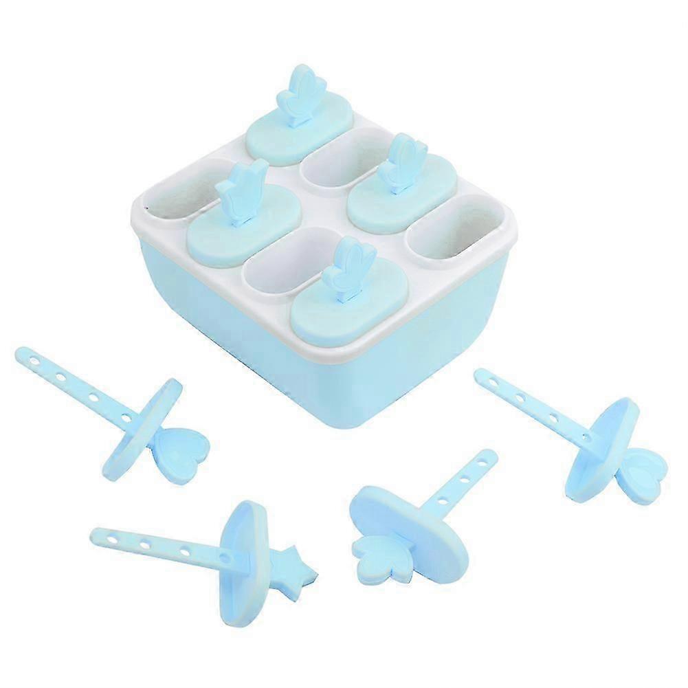 8-Square Reusable Ice Cream Mould for Homemade Frozen Desserts