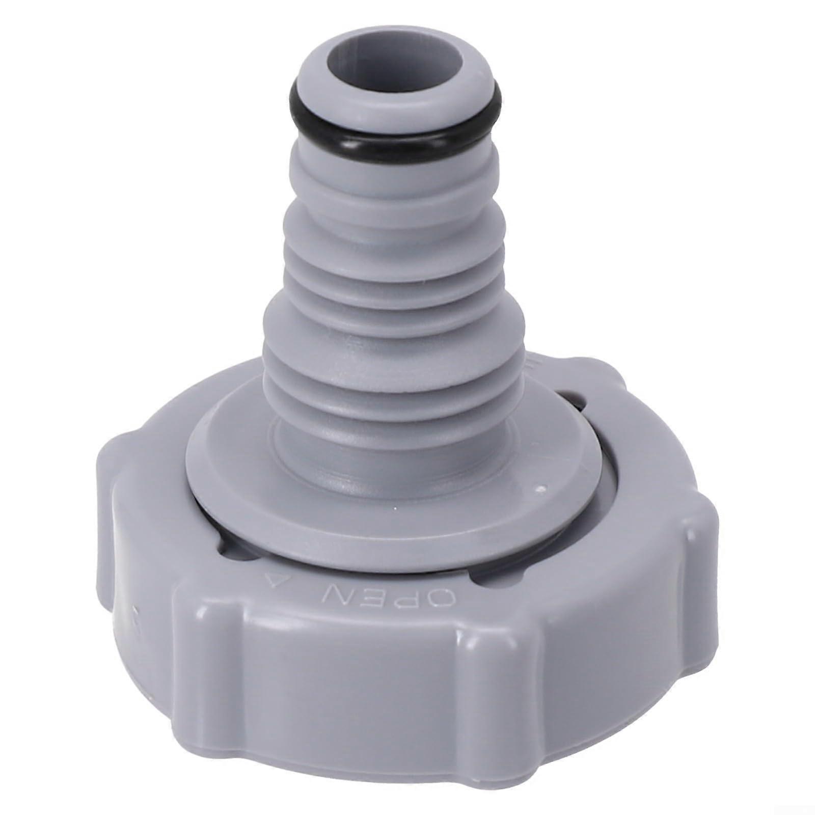 P6H1419 Drain Valve for Pool Drainage - Hose Adapter Connector, Durable Hose Pipe Drain Valve, 1pc