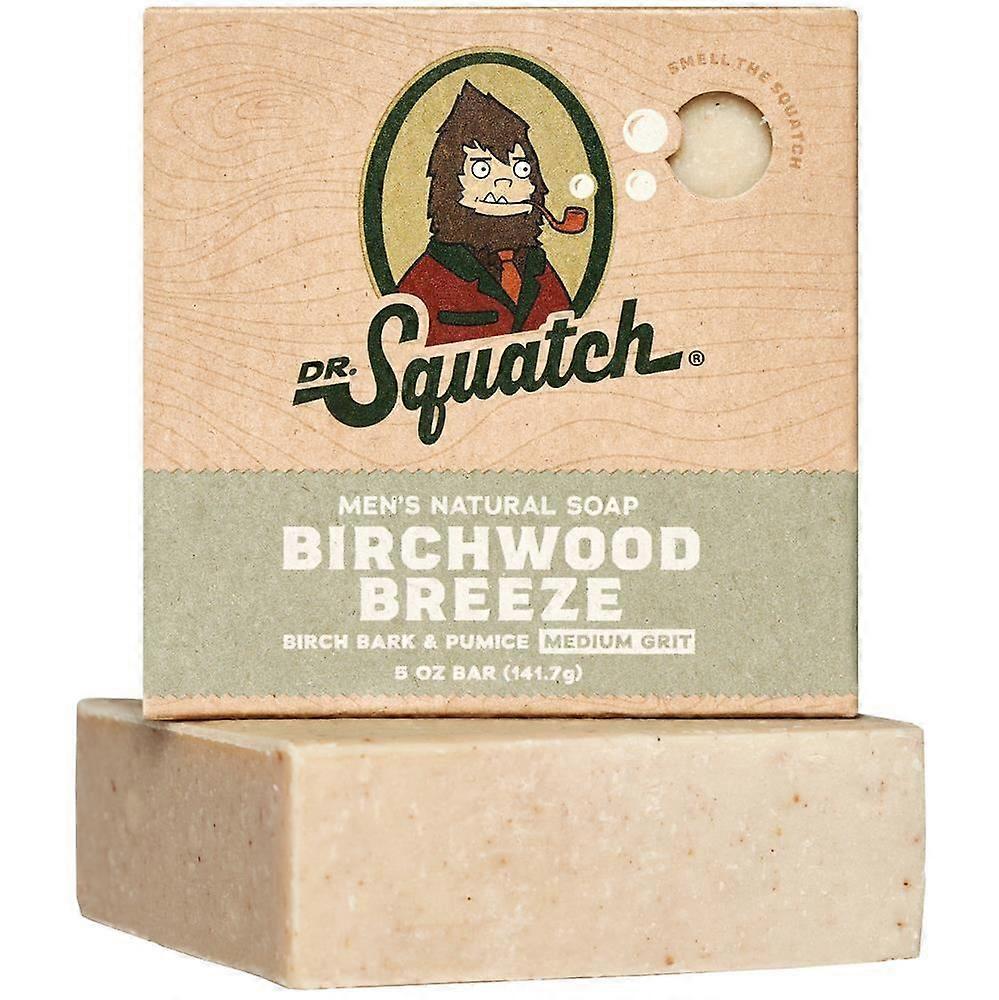 Dr Squatch natural bar soap Birchwood Breeze 145g - 2 Pack