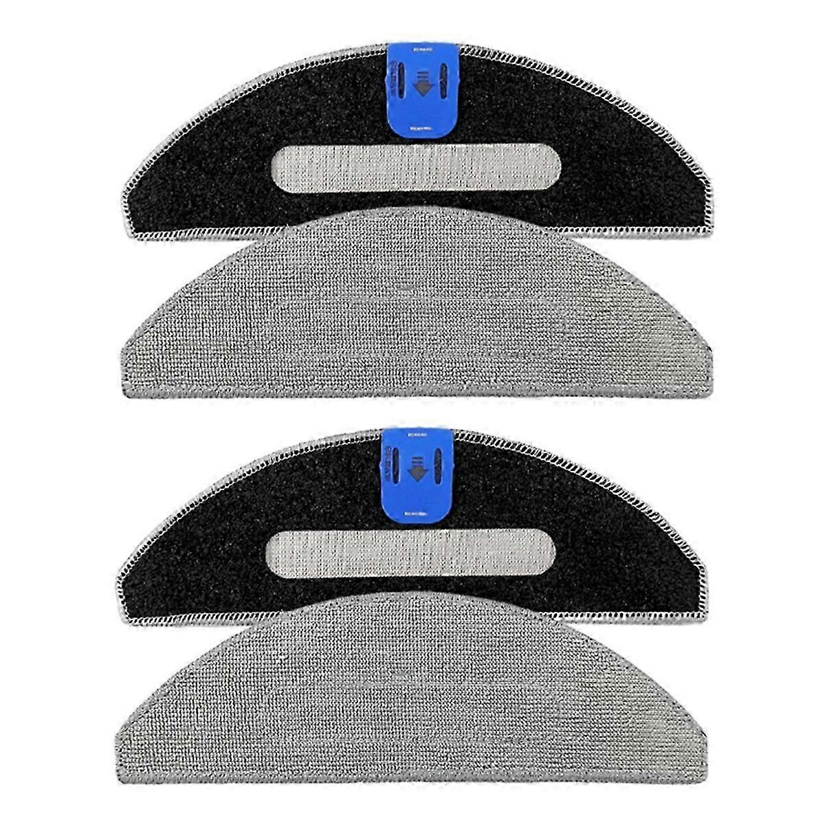 4PCS Replacement Microfiber Mop Pad for iRobot Roomba Combo i5+ / i5