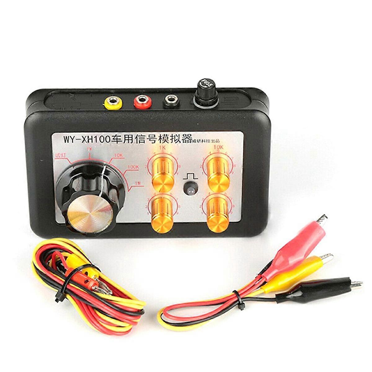 Car Sensor Signal Simulator, Car Sensor Signal Generator, Adjustable Resistance, Water Temperature,