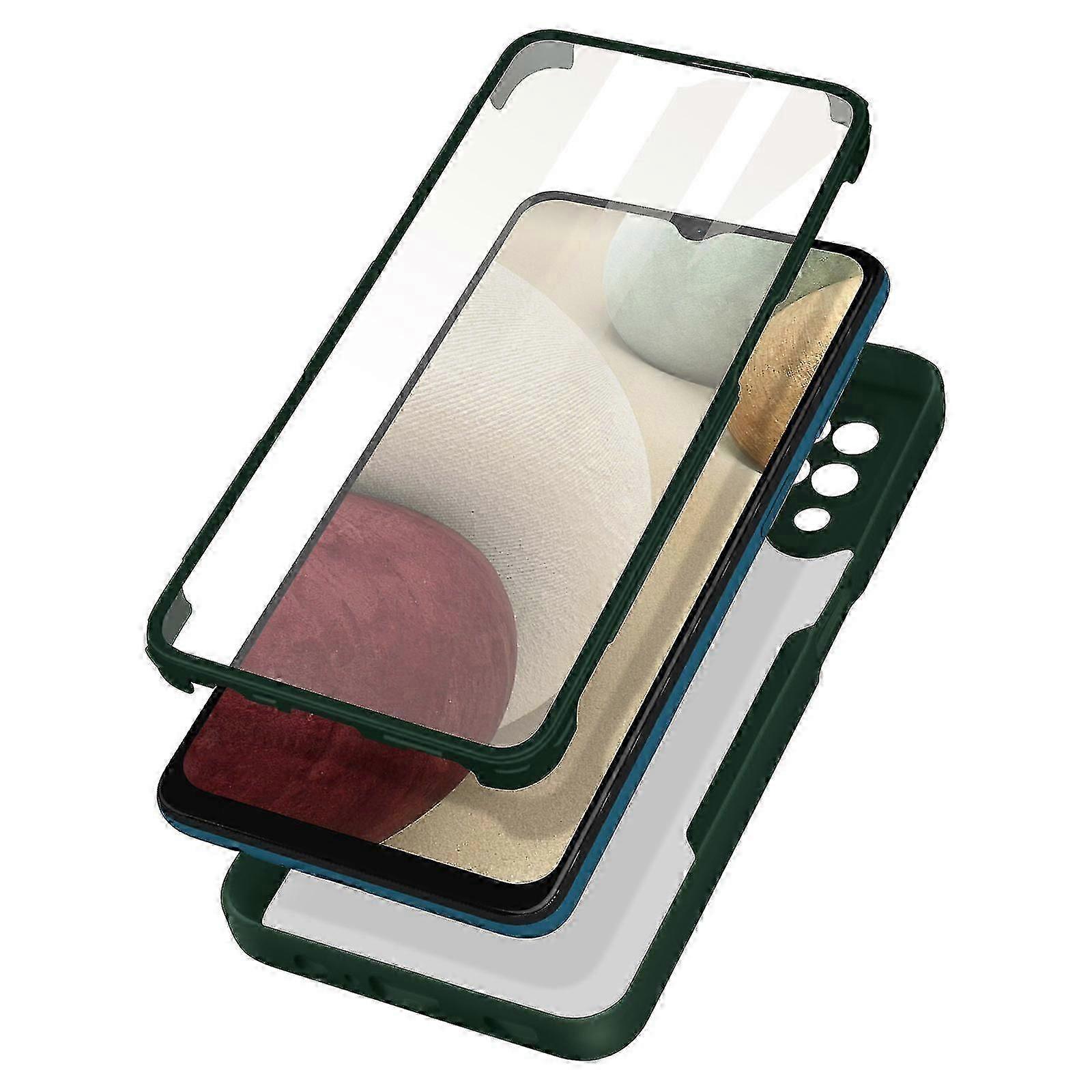 Case for Samsung Galaxy A12 Plexiglas Back and Polymer Front