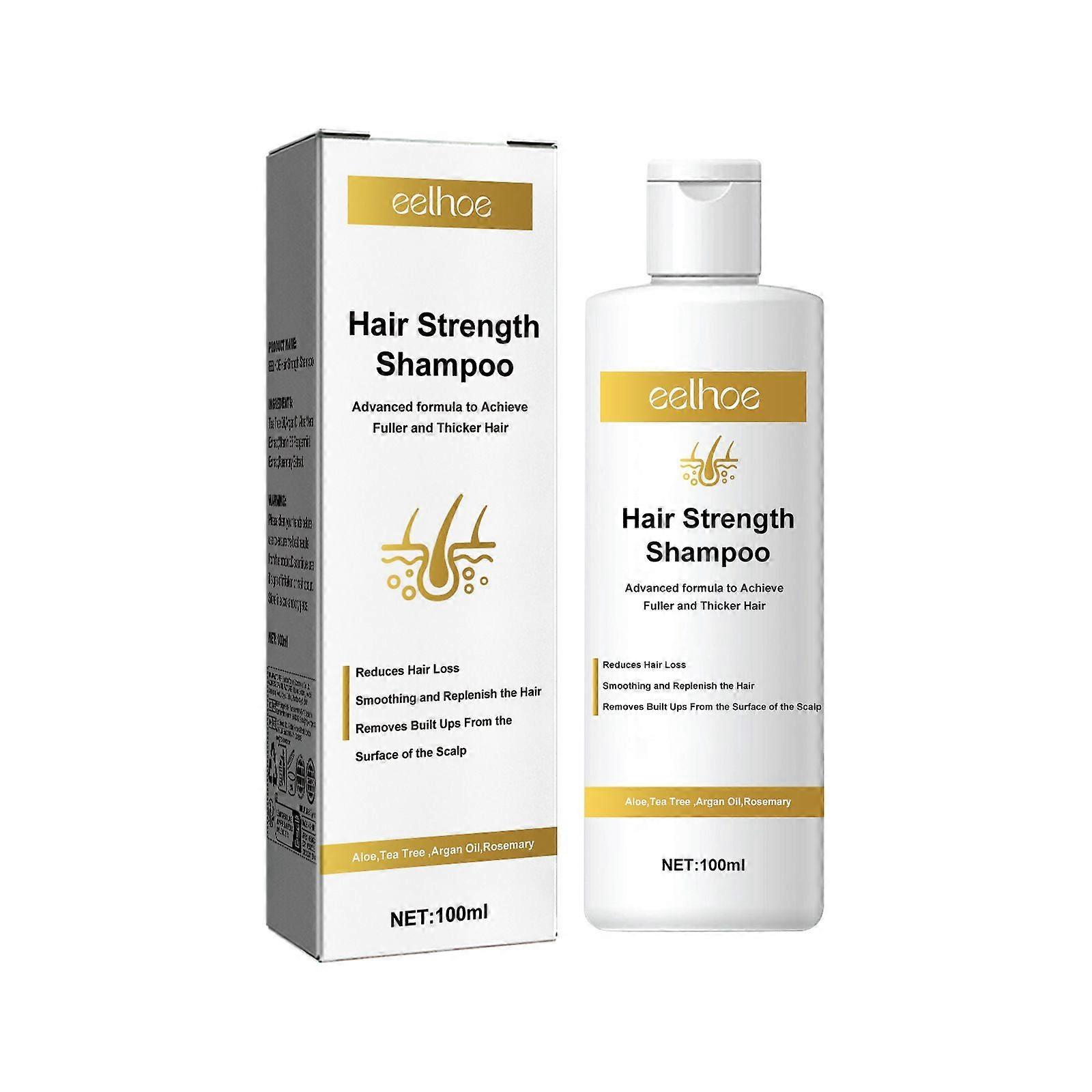 Shampooing pour la force des cheveux, Shampooing pour la croissance des cheveux, Shampooing activateur de racines, Cuir chevelu nourrissant et rafraîchissant, Shampooing pour la repousse des cheveux pour des cheveux plus volumineux et plus épais, Pr