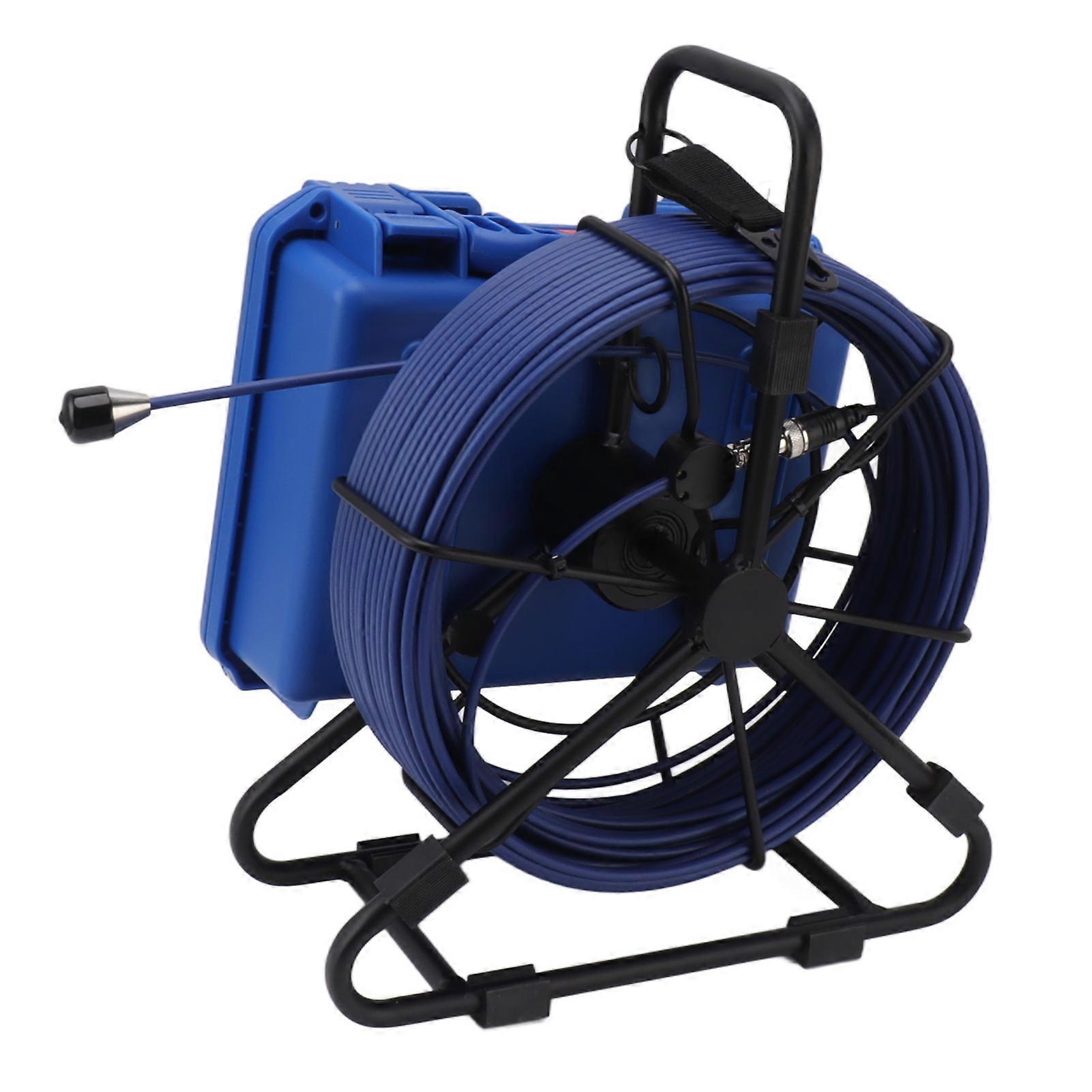 30m 17mm Pipe Drain Inspection Camera 1080P with Meter Counter