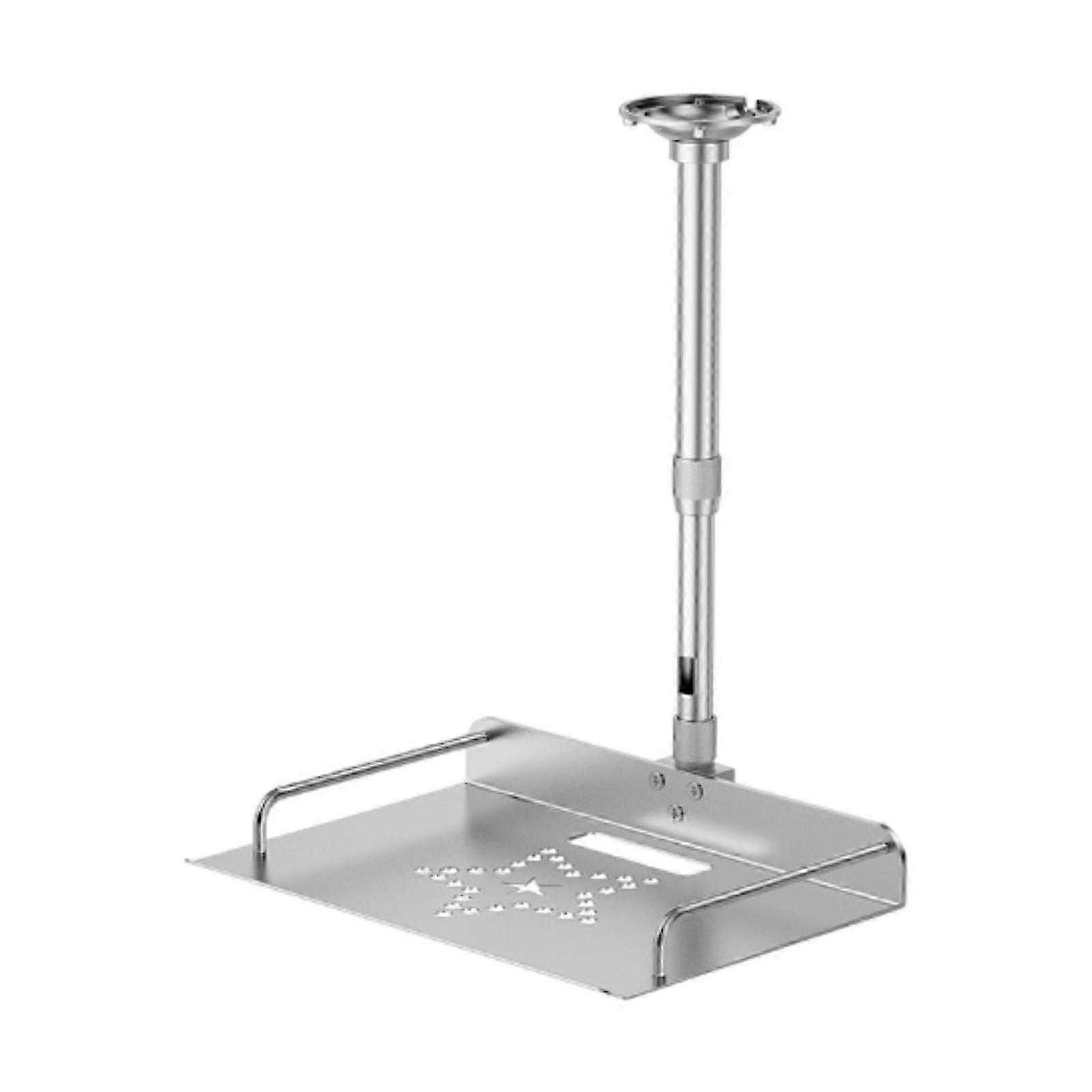 Ceiling Mount with Tray for Projector Camera,Adjustable Height,Aluminum Alloy