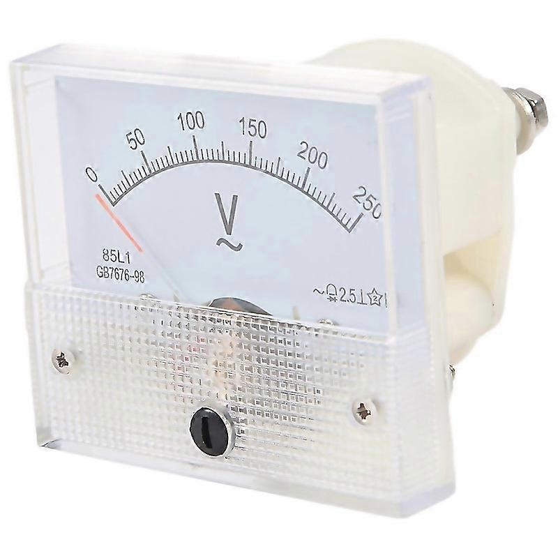 For Analog 85l1 Ac 250 V Panel Meter Voltmeter Measuring Device