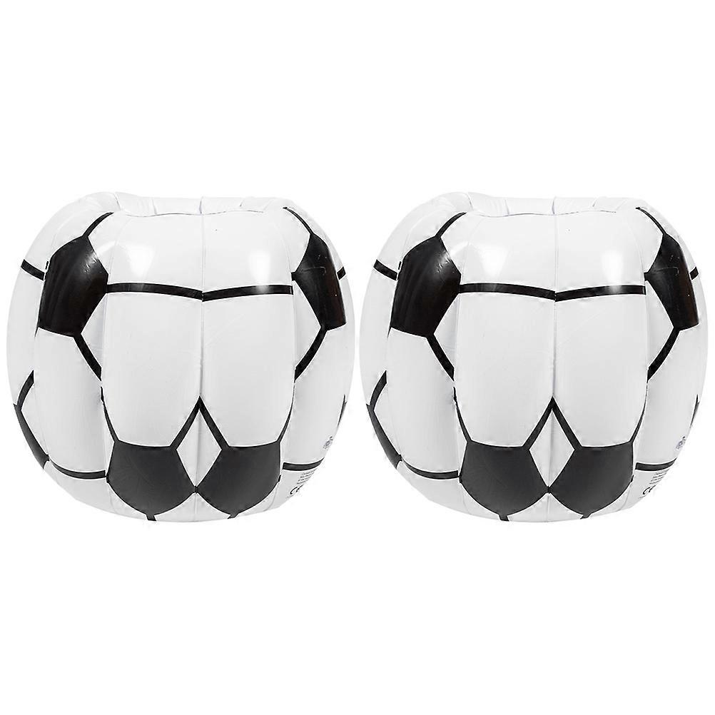 Inflatable Cooler for Parties Keeps Drinks Cool Hours PVC Multi Soccer Shape 12.5x12.5x12.5 Inch