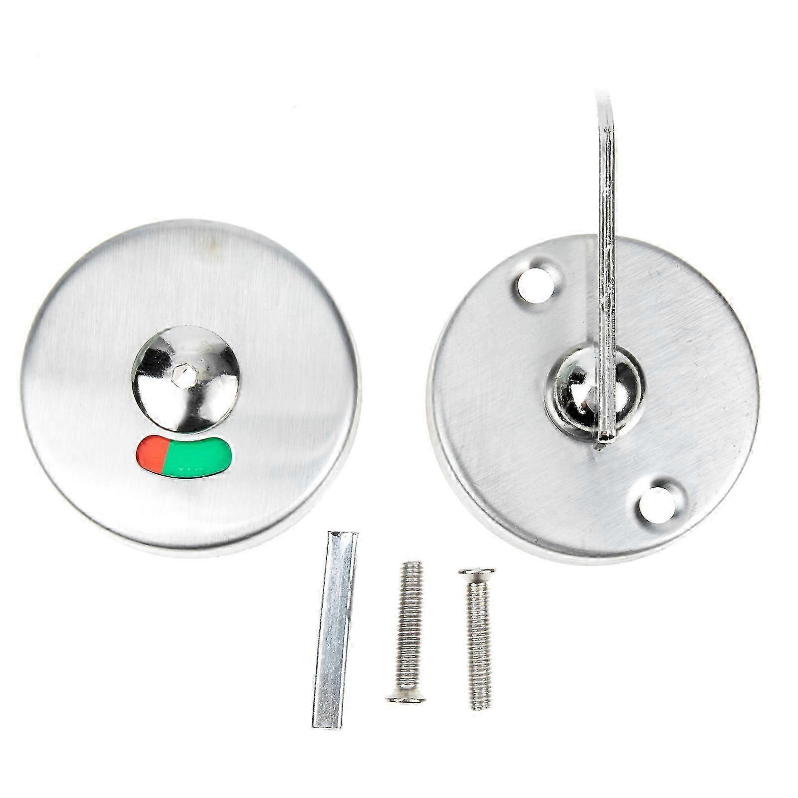 Restroom Lock Featuring Privacy Indicator, Great for Commercial Use, Secure Fastening