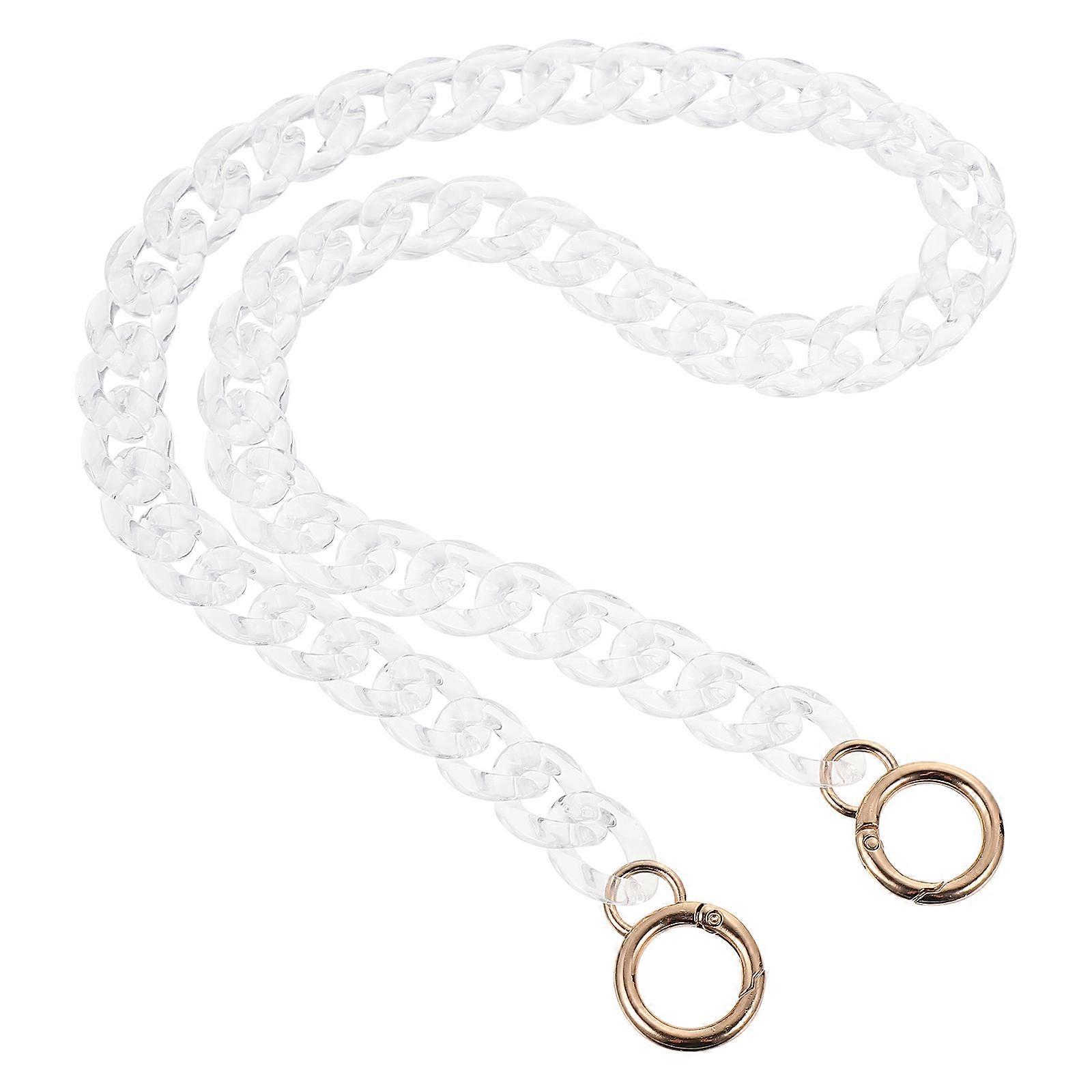 Sac de remplacement d’approvisionnement en arête de poisson chaîne en forme de perle bricolage pour sacs à main 1Pc