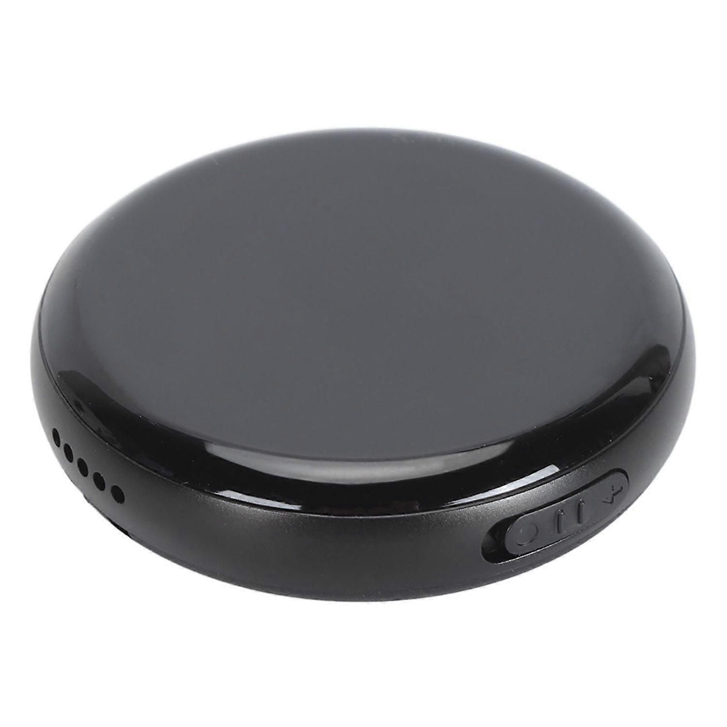 Small Voice Recorder HD Noise Reduction HiFi MP3 Player Rechargeable Voice Activated Recorder for Meeting Interview 64GB(Black)