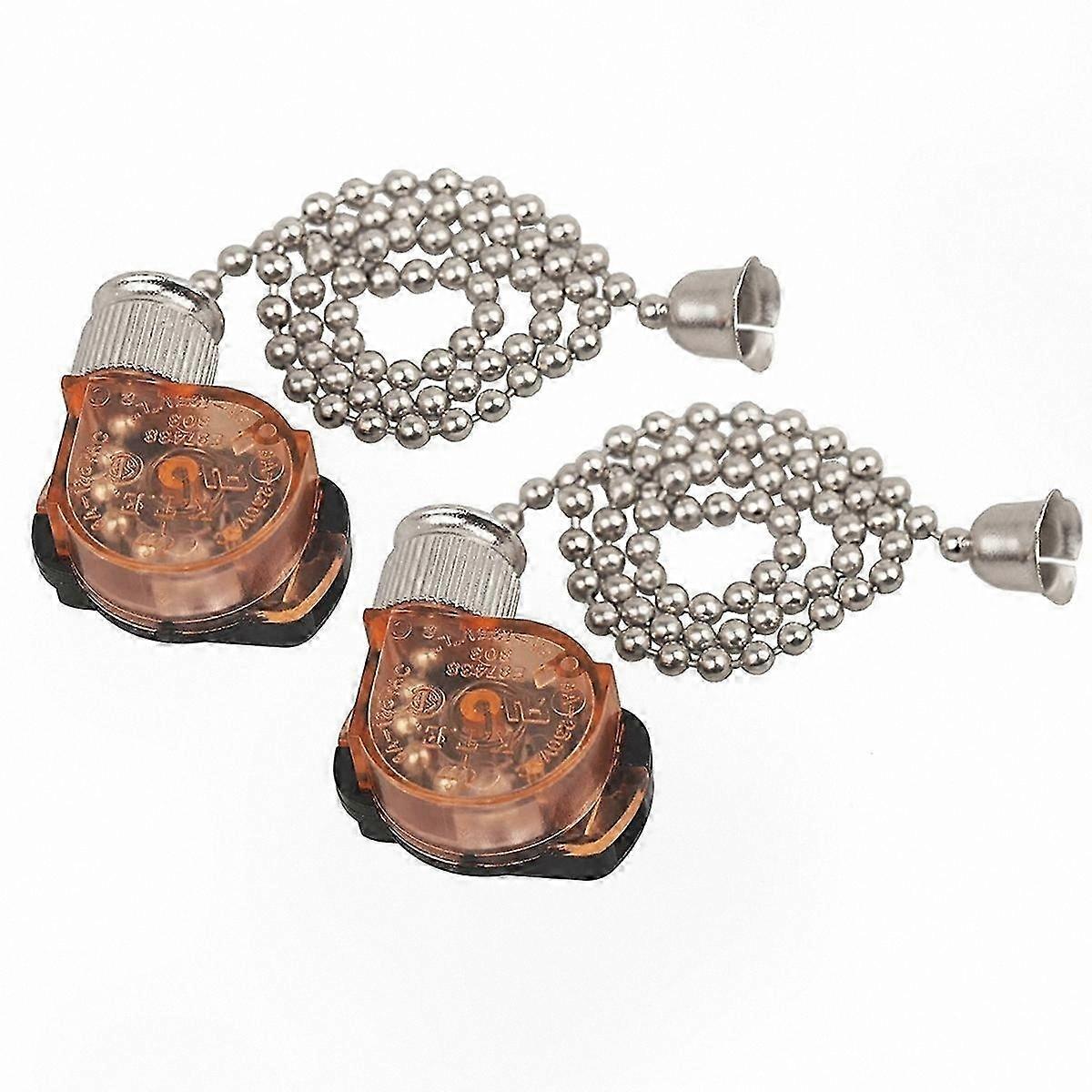 2-Pack Fan Light Switch, E87438 Ceiling Lamp Replacement for Fans