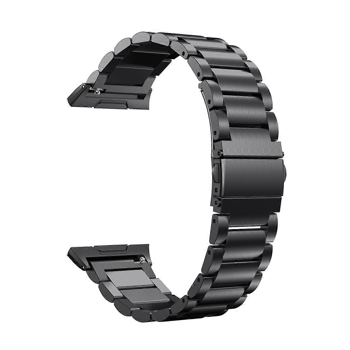 Wristband Smart Watch Strap Replacement Bracelet Adjustable Black