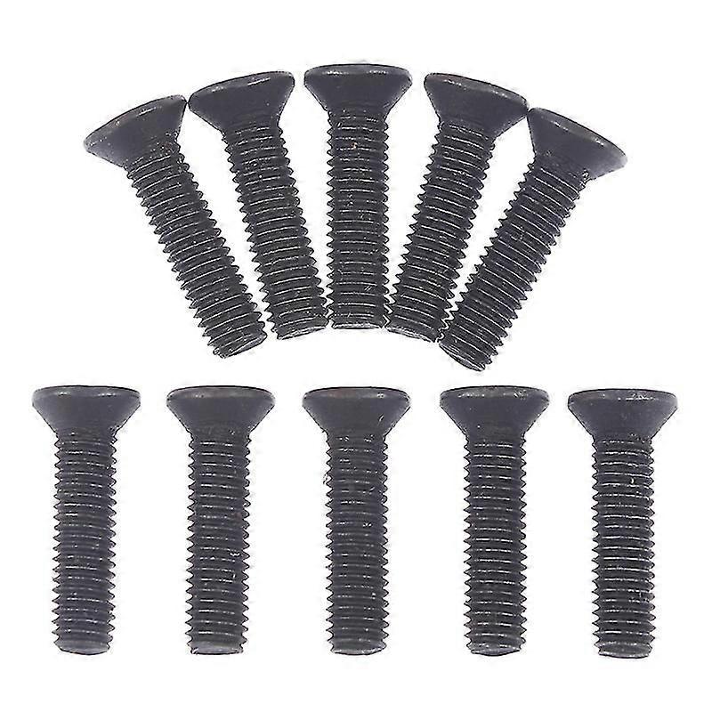 10PCS vis de fixation M5 * 20 filetage à gauche pour adaptateur de tige de mandrin de perceuse 3/8'UNF SHYTMV