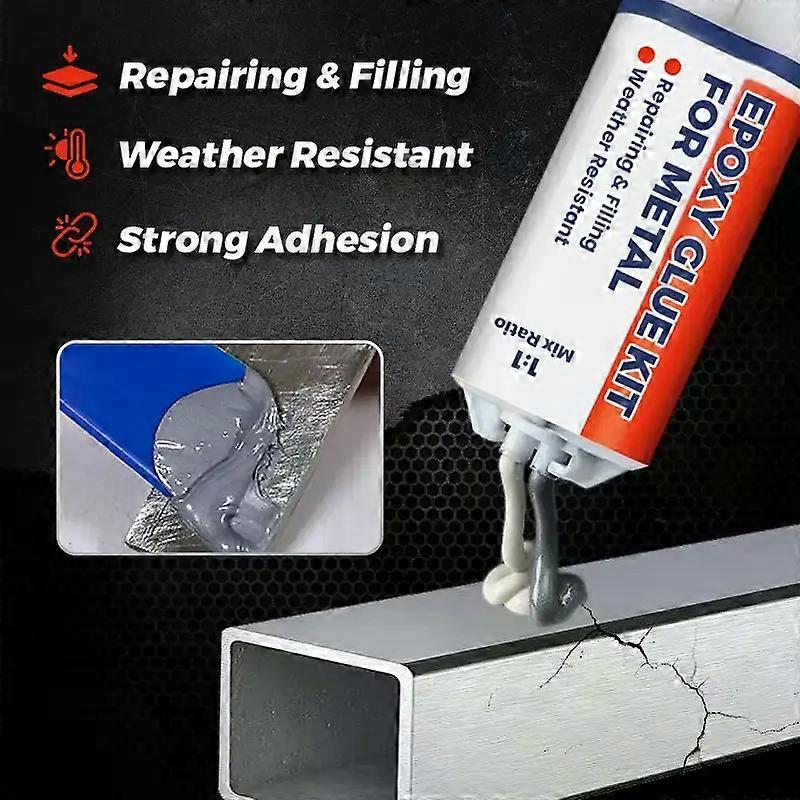 Epoxy Glue Kit For Metal Repair Agent AB Glue Sealant Heat Resistance Casting Welding Glue Strong Adhesive