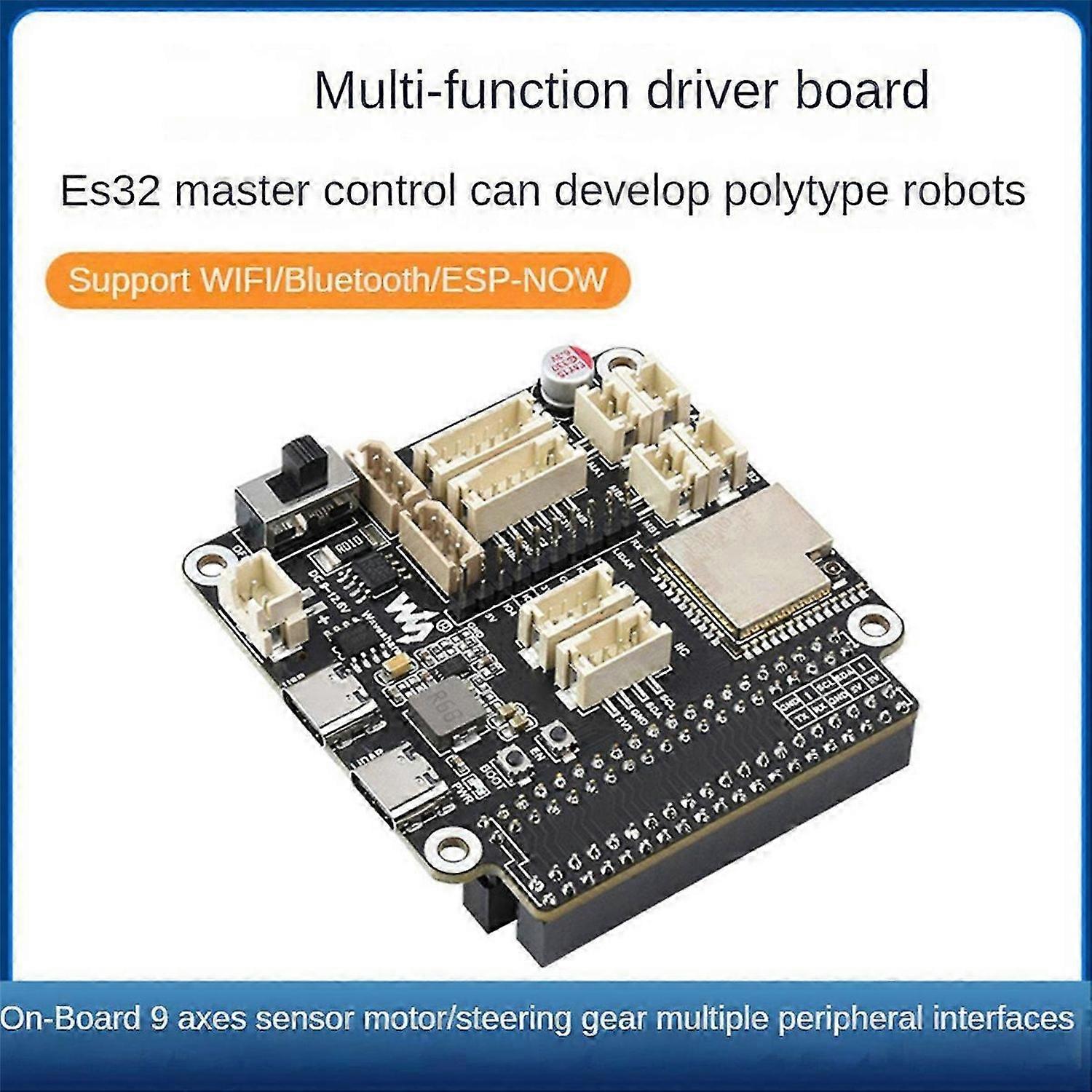General Driver Board for Robots Based on ESP32 Interface