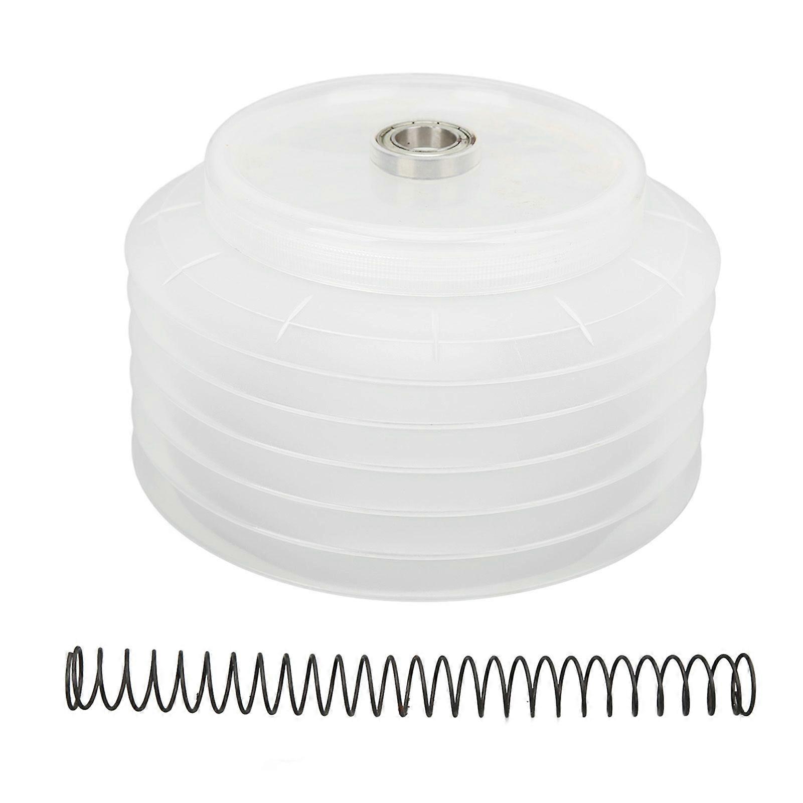 Drill Dust Cover Silicone Elastic Dustproof Transparent Removable Hole Saw Dust Catcher for Ceiling