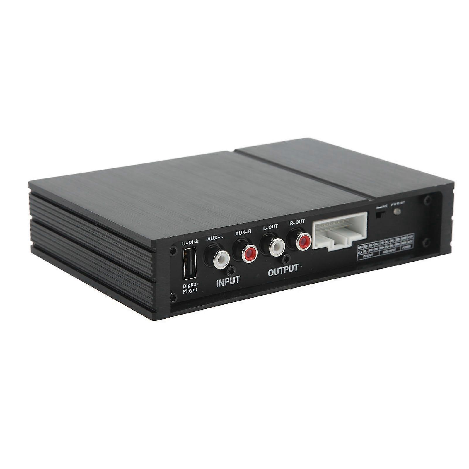 Auto-DSP-Verstärker 4-Kanal-Cinch-Eingang HD-Bluetooth-App-Steuerung 12V Universal-Audiosystem