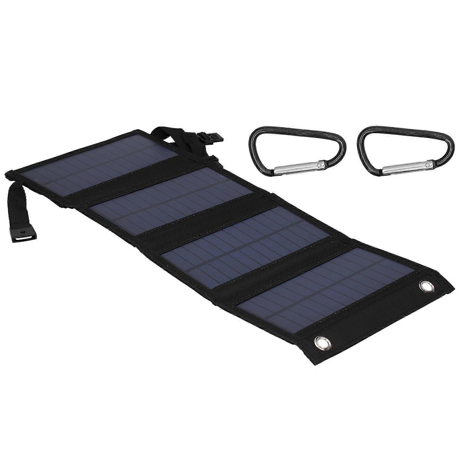 7W 5V Portable Solar Panel Folding Charger Board Emergency Charger for Outdoor Camping