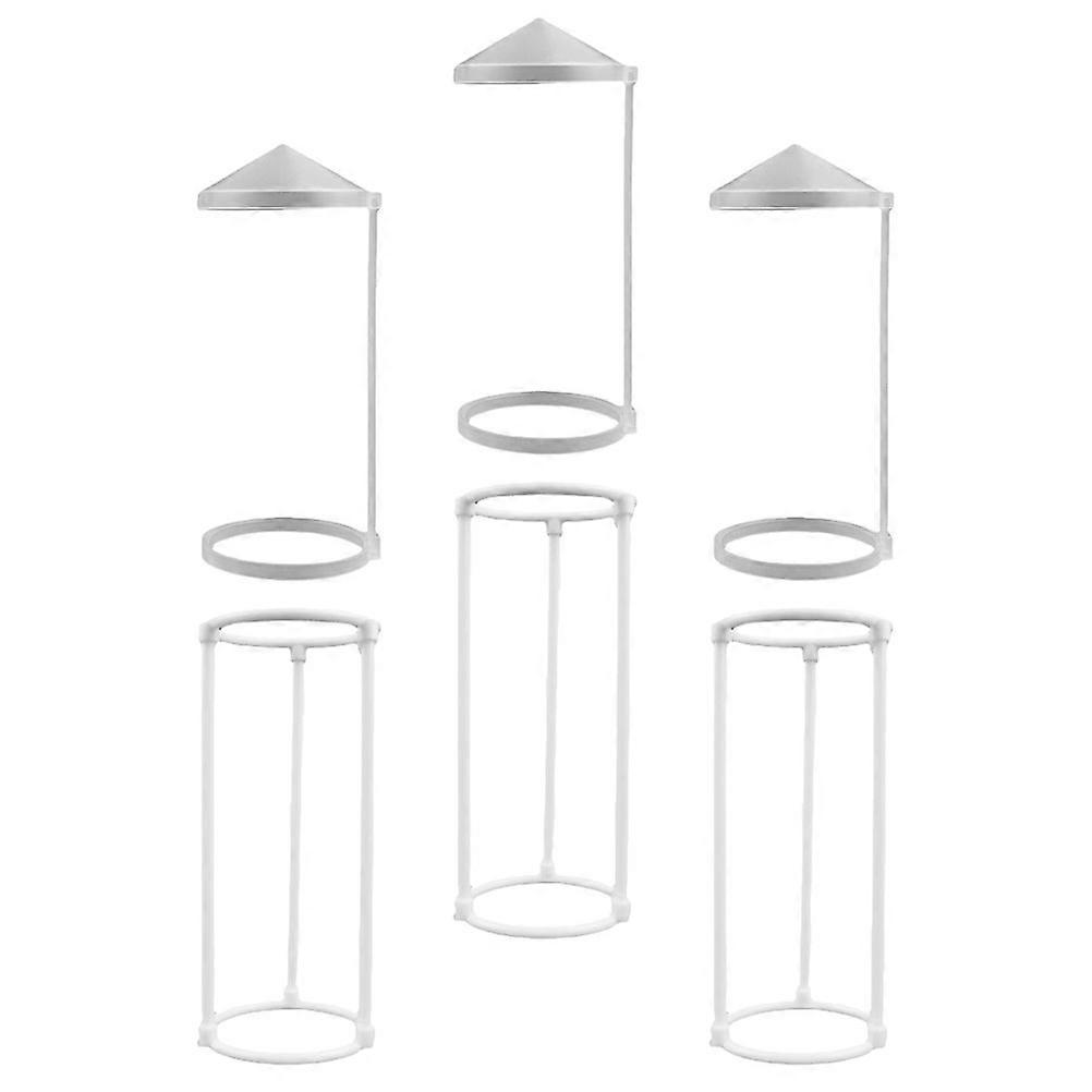 White Portable Splash Guard for Humidifier Protection 9Sets