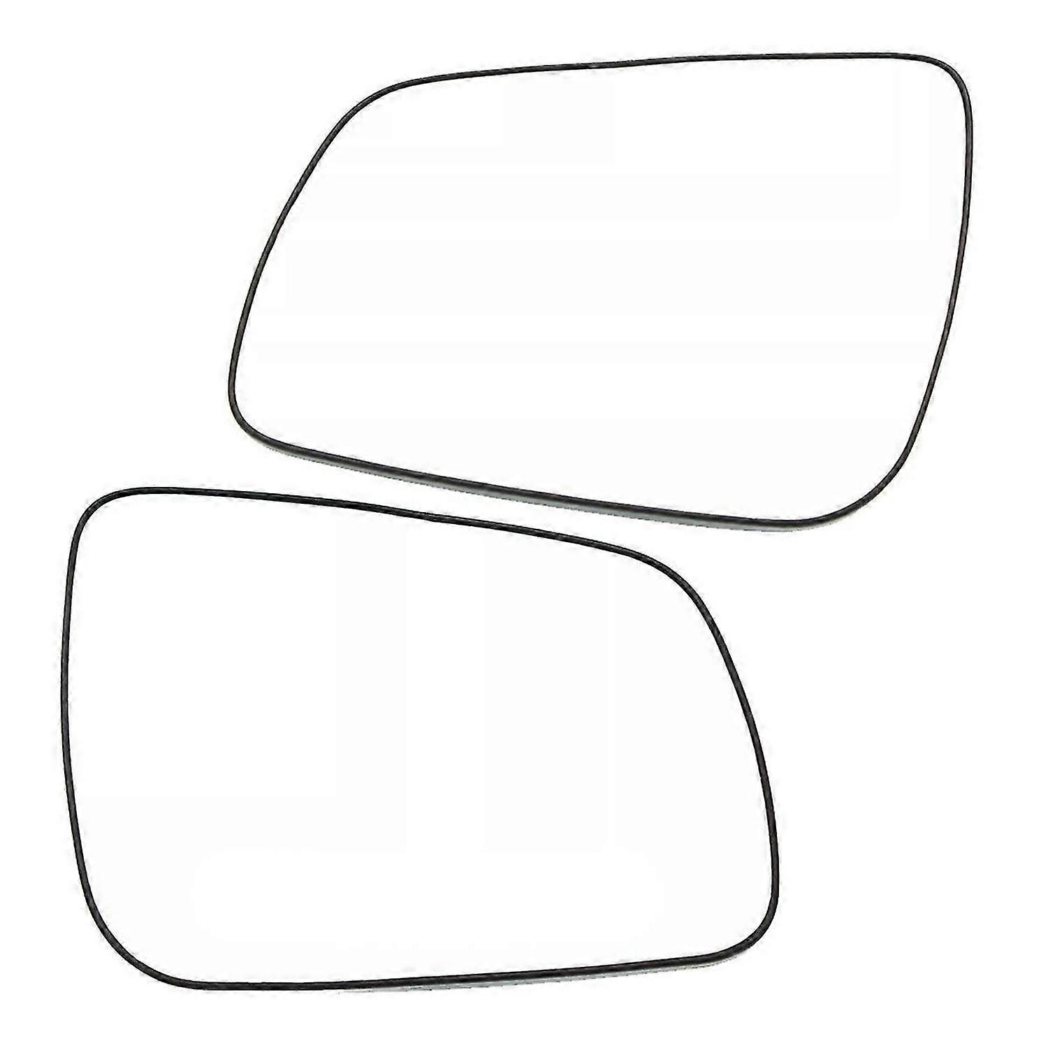 Car Reversing Mirror Lens Mirror Glass Lens with Heating 7632A637 7632A638 for 2008-2015