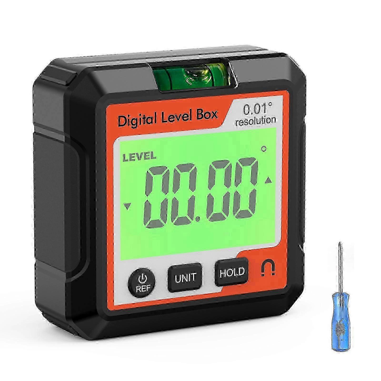 Sakerplus Magnetic Digital Inclinometer, High-precision Angle Ruler