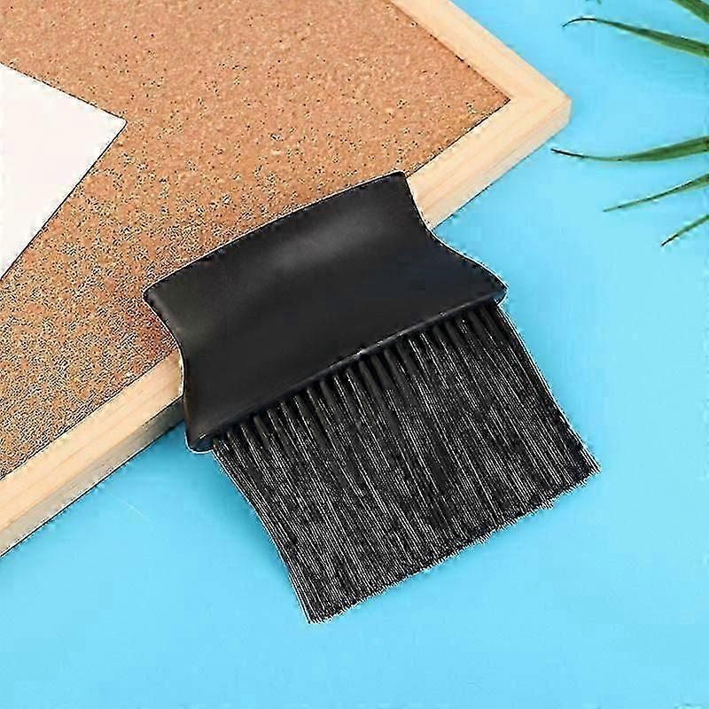 Large Face Neck Duster Brush for Barbers, Soft Bristles, Plastic Material
