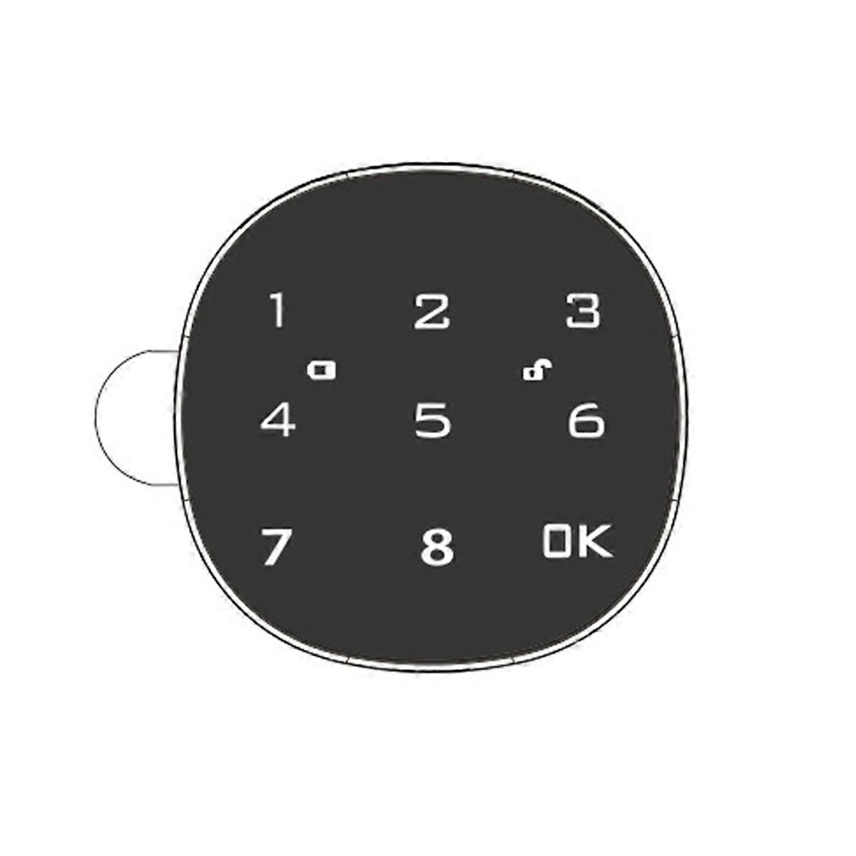 Digital Electronic Smart Mailbox Lock Touch Screen Lock, 20MM