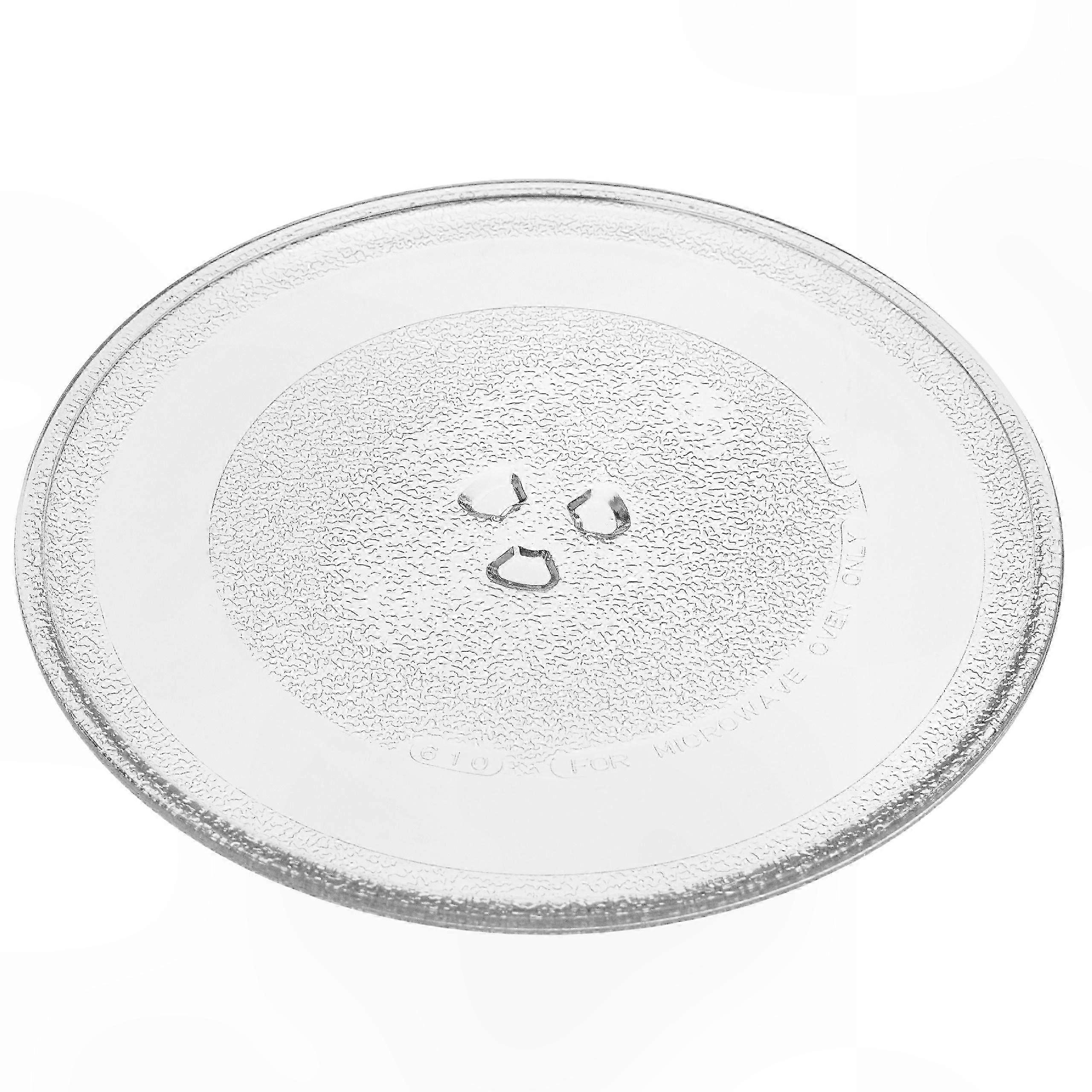 Microwave Turntable Compatible with Severin MW7768 MW7900 - 25.5cm Glass Plate with Y-Shaped Coupling
