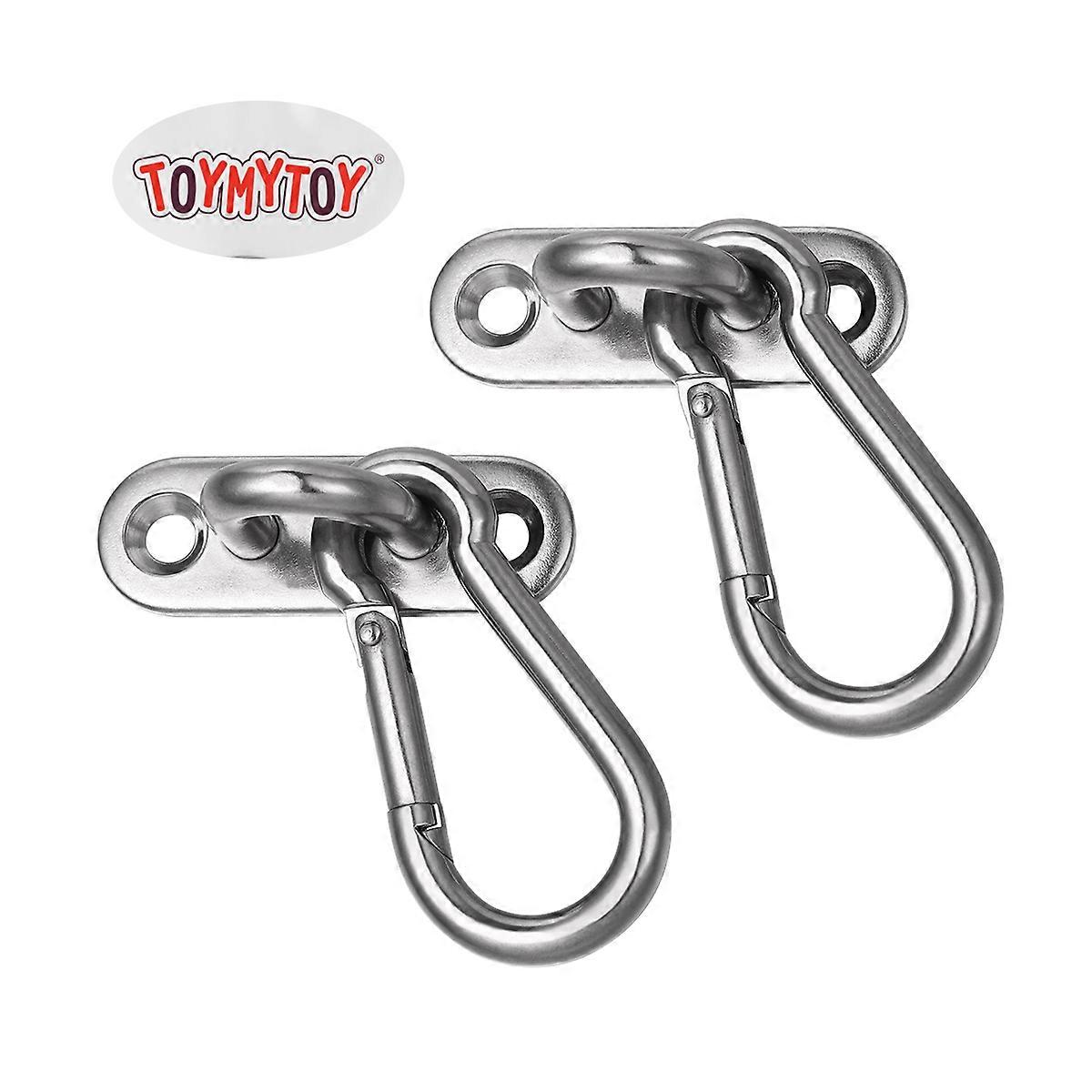 Yoga Hammock Installation M5 Ceiling Mount Brackets for Suspension Straps 2Pcs