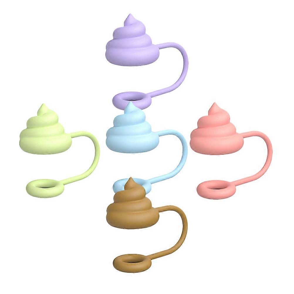 Thickened Silicone Straw Covers for Drinking Straw Caps 10Pcs Set