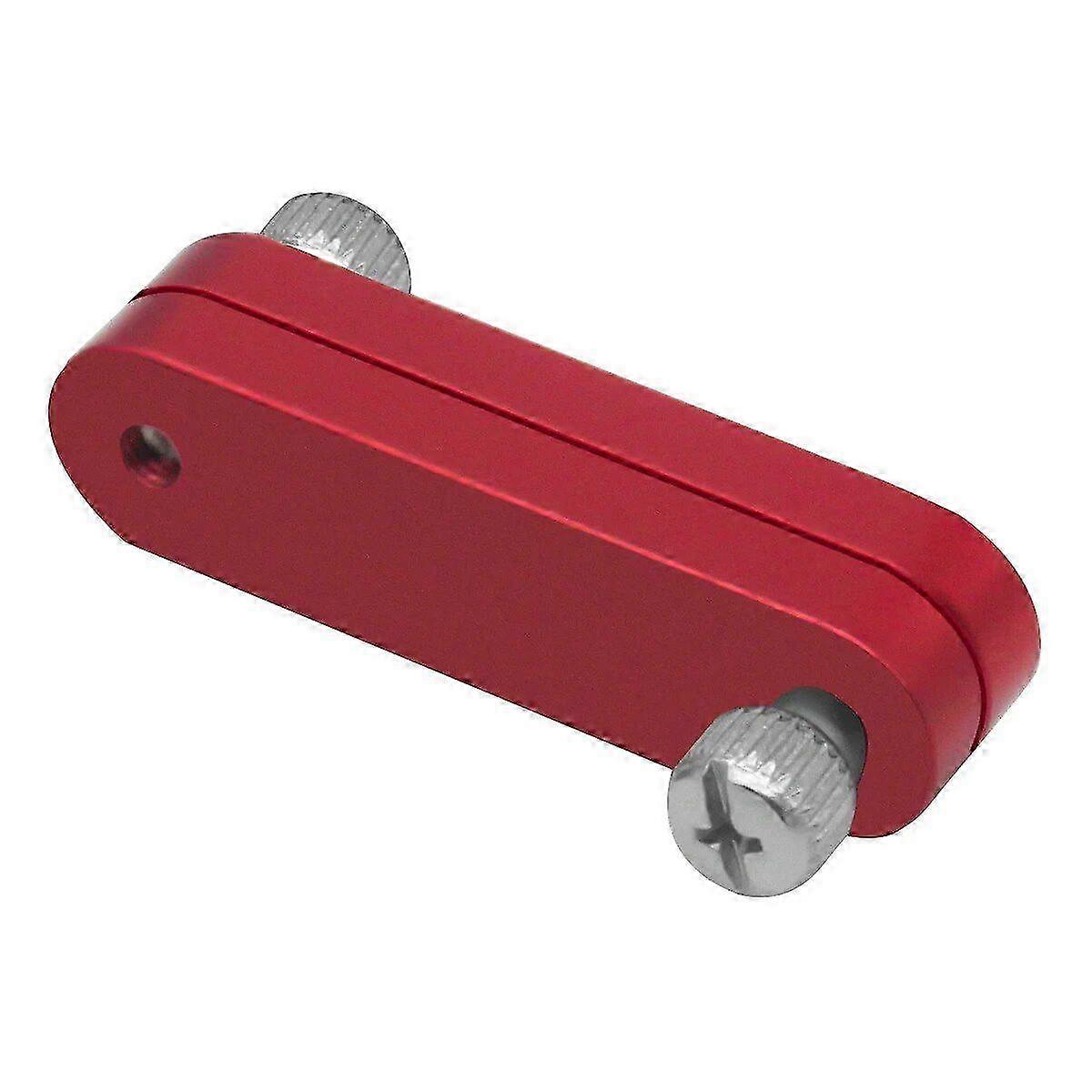 Steel Ruler Positioning Block for Woodworking Scribing Line and Graphite Measuring Tool for Wood hwy