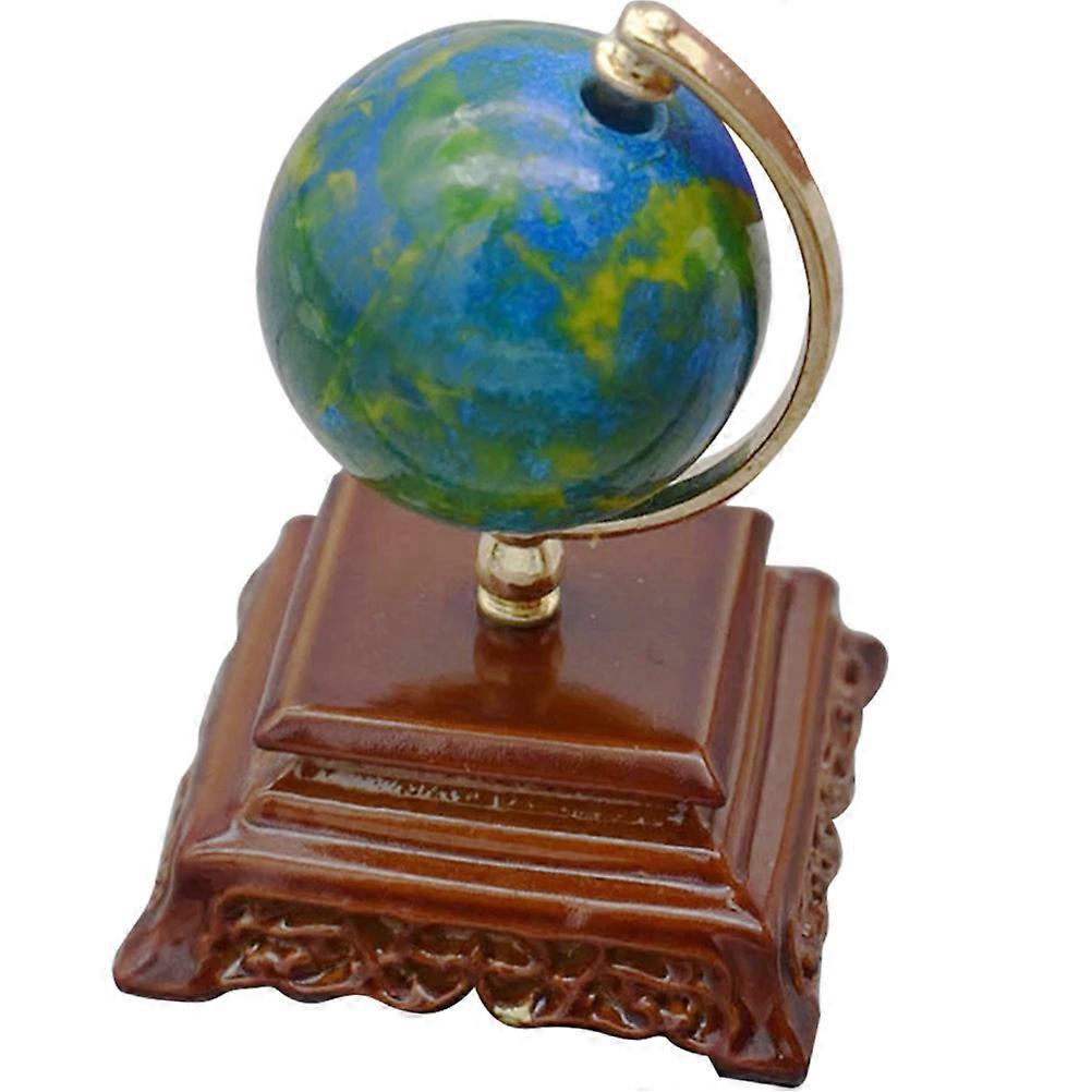 3Pcs Mini Globe Model Household Decoration Props Simple Design For Micro Landscape Enhancement