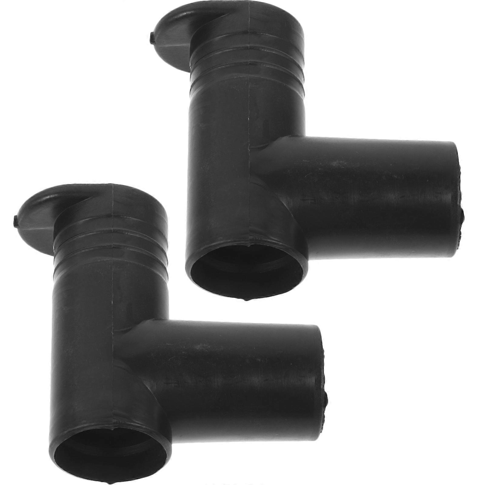 Clothes Rack Connector Right Angle Plastic Joints for Home 4 Pieces