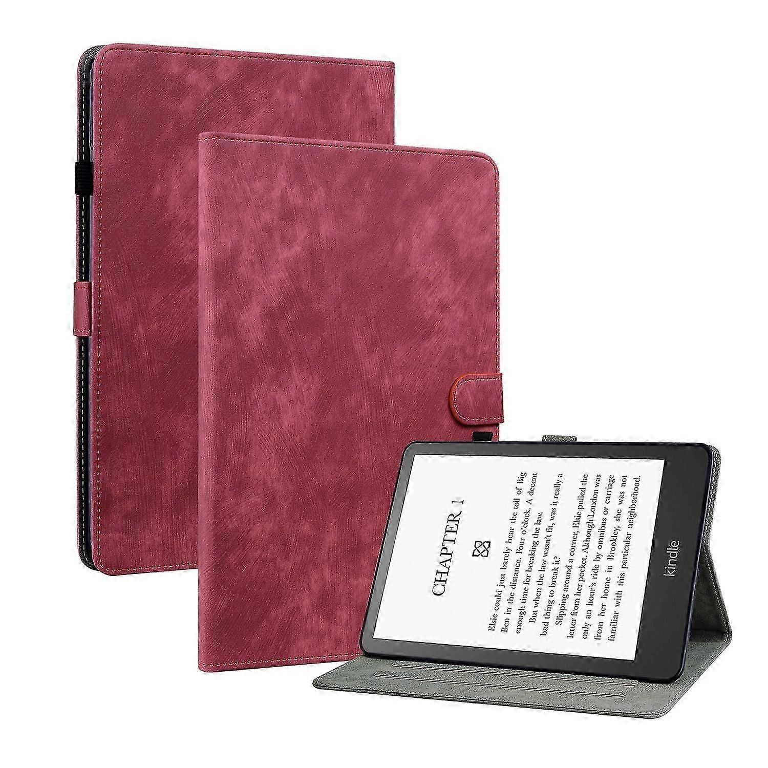 For Amazon Kindle Paperwhite 5 Tiger Pattern PU Tablet Case With Sleep / Wake-up Function 2025