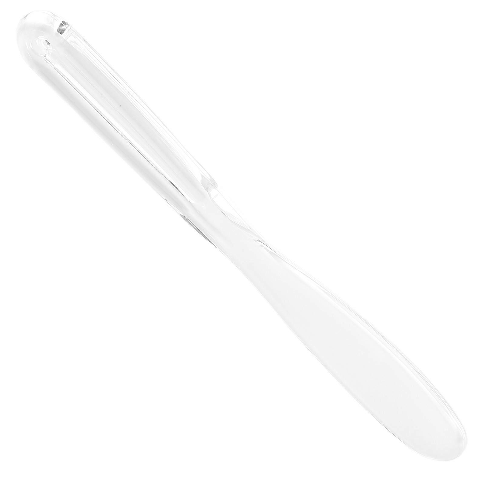 Mask Applicator Tool For Body Mask Mixing And Facial Mask Application 21.20X3.40X1.00CM Transparent Durable 1Set