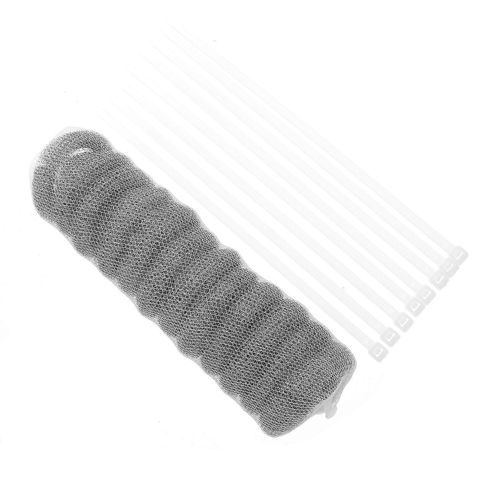 Laundry Lint Traps Washer Hose Lint Trap for Washing Machine 24Sets Silver