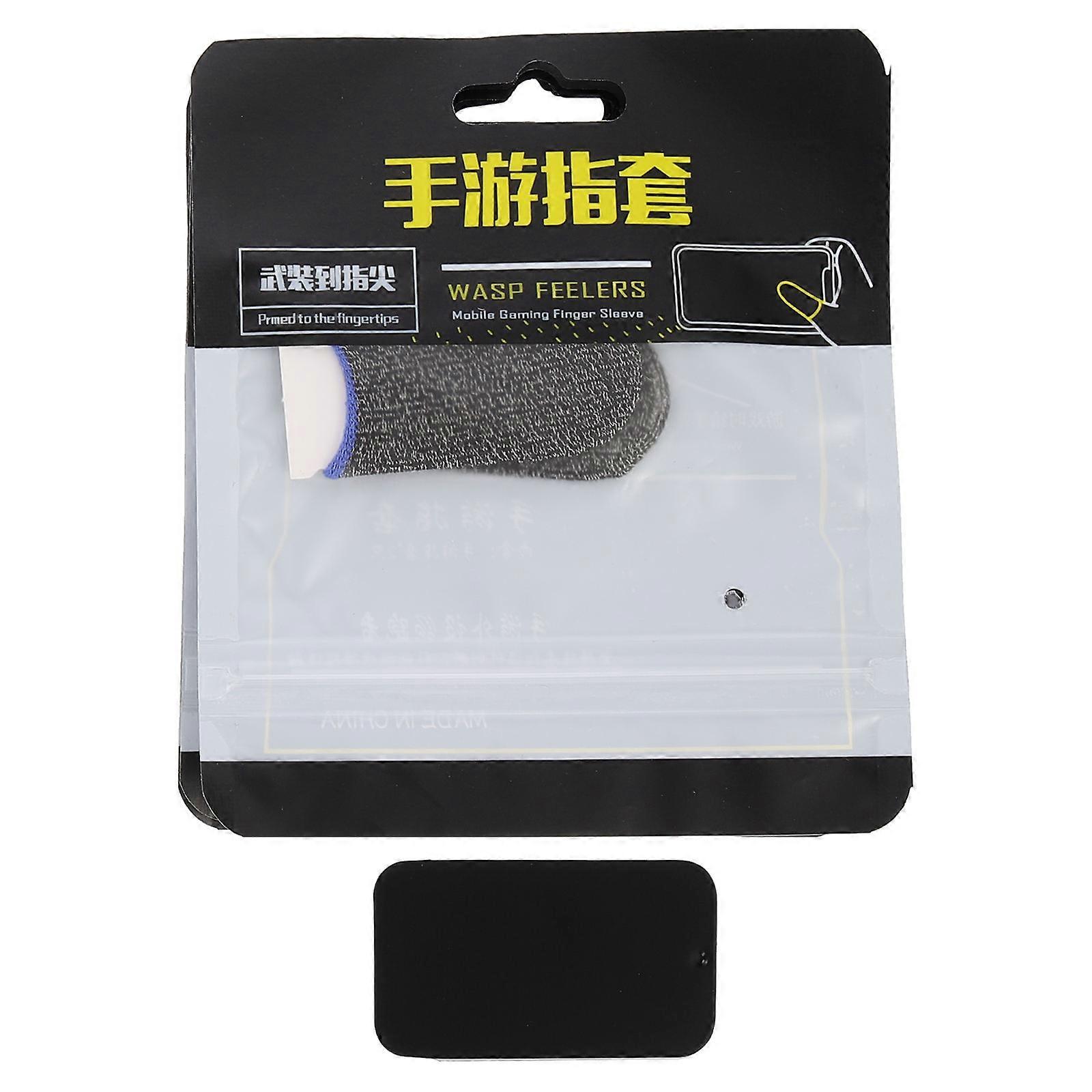 Game Finger Covers Finger Protectors for Sweat Proof Use 5Sets Blue