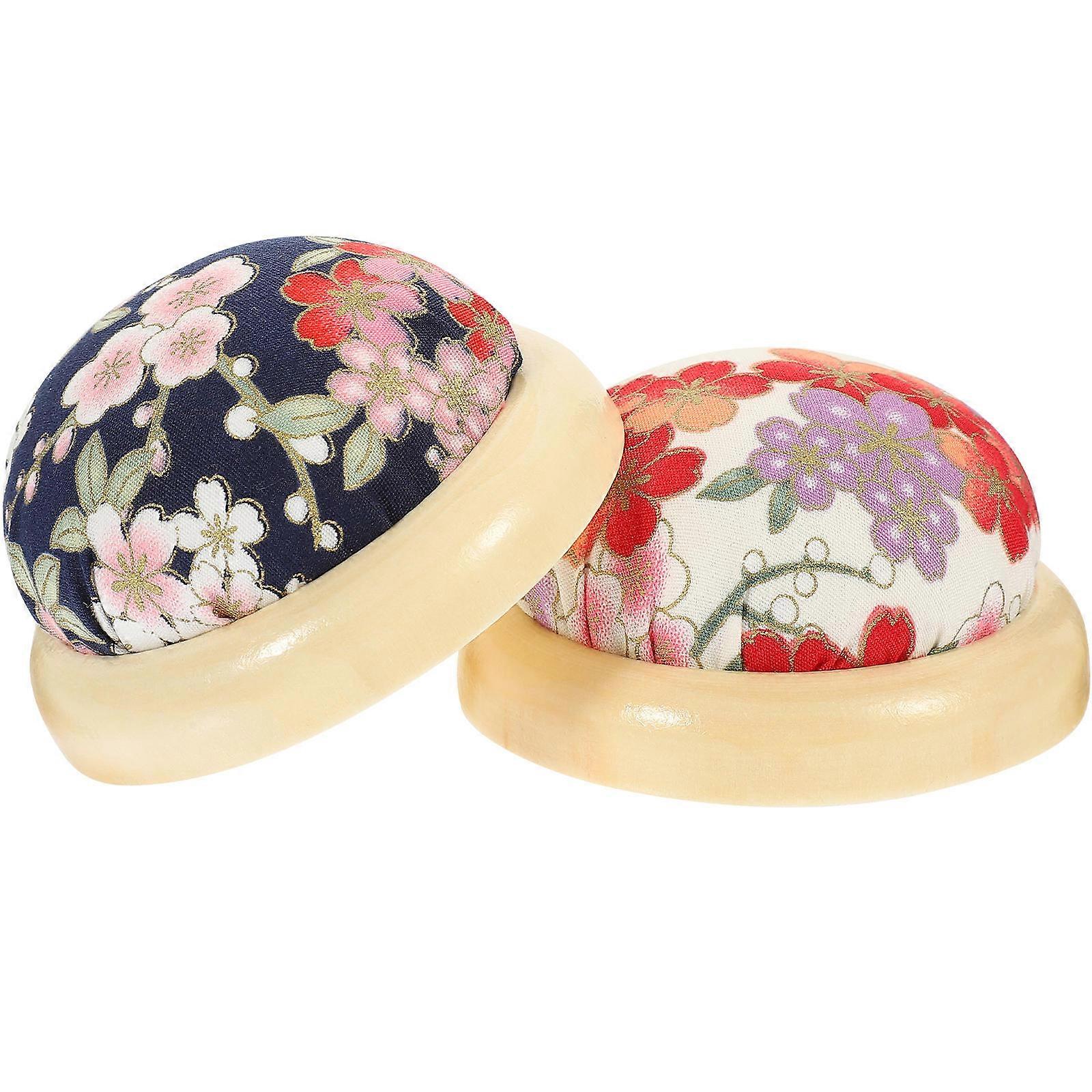 8 Pcs Practical Sewing Pin Cushions For Daily Use Household Sewing Tools Assorted Color Easy To Store Sewing Aids