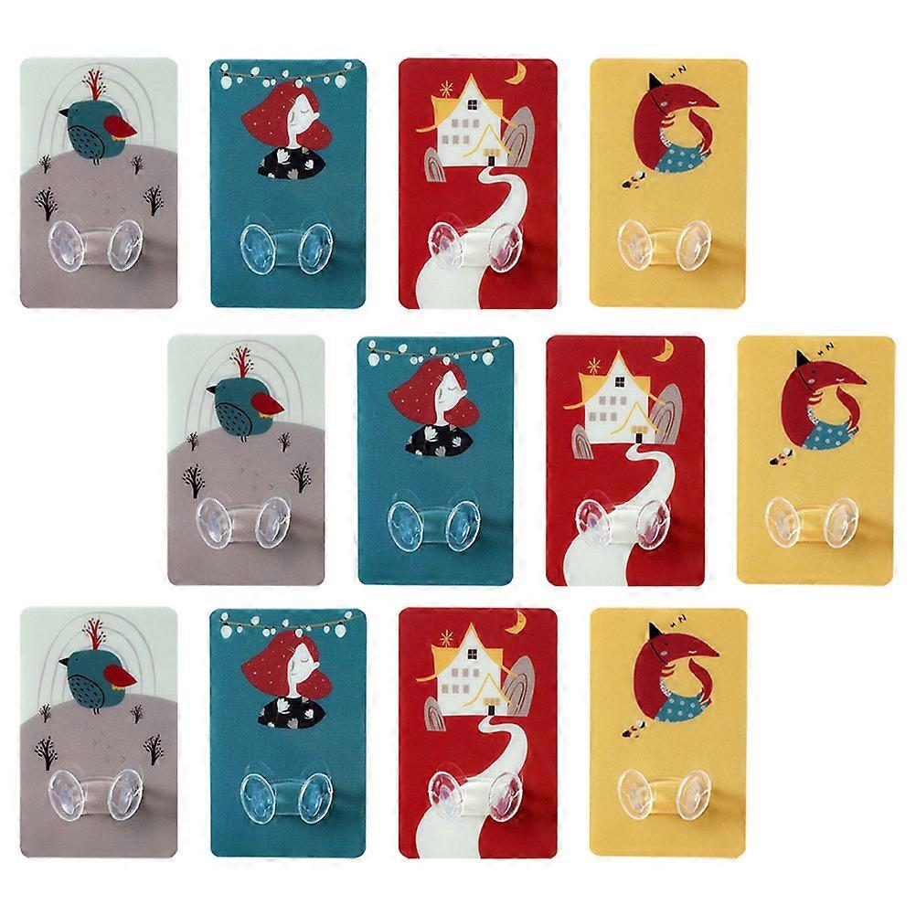 Storage Hook Creative Holder Hook for Organizing 40Pcs No Drill Wall Hangers