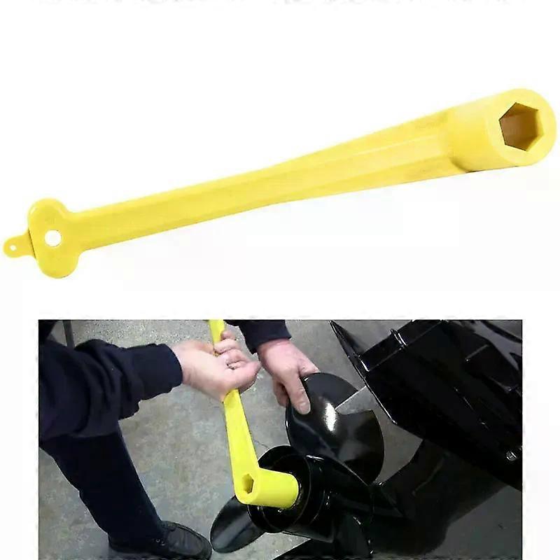 YMT Boat Tools 91-859046Q4 Polymer Propeller Wrench 1-1/16 Nut Wrench for Mercury Mercruiser Rustproof Plastic (27mm)