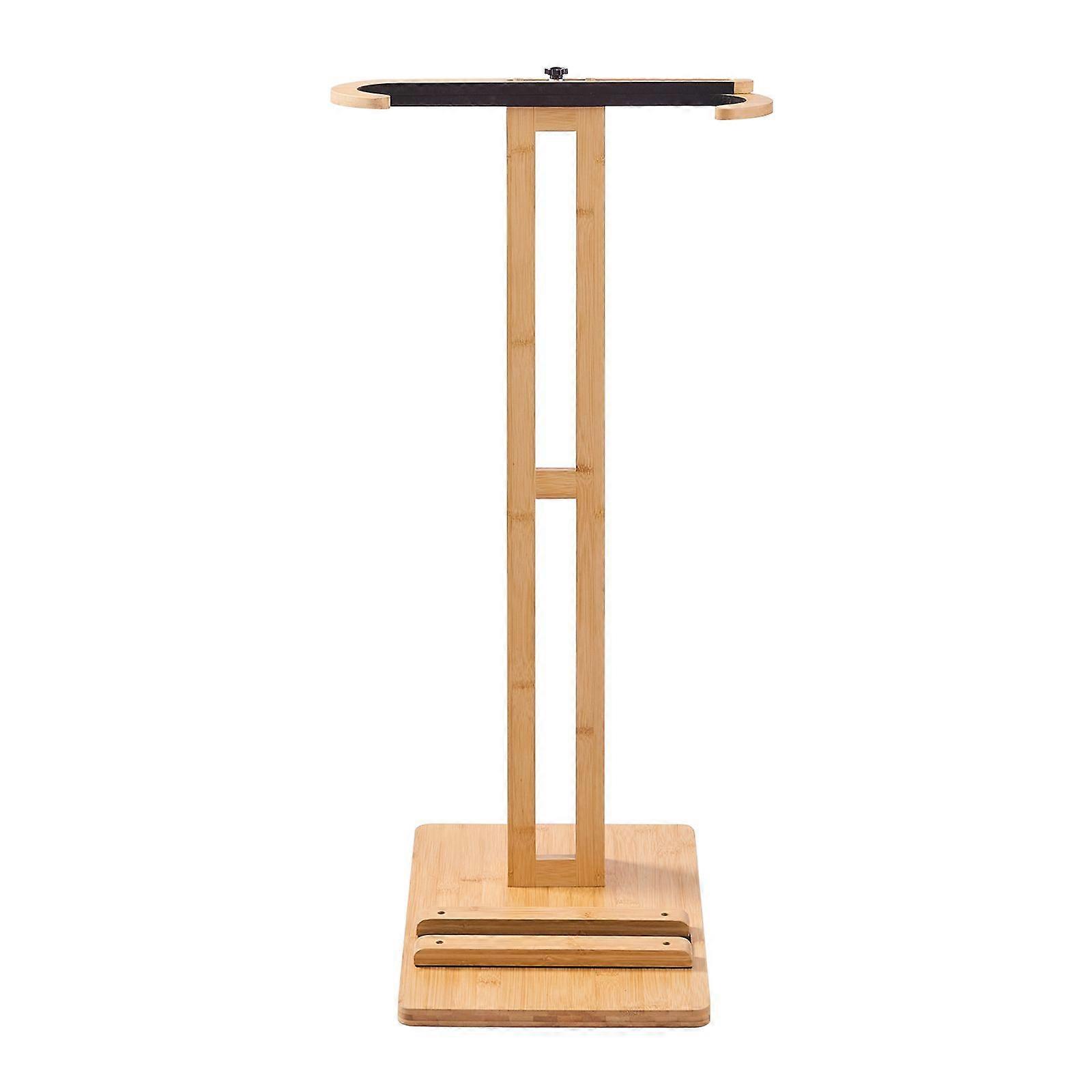 Vertical Surfboard Stand, Wooden Surfboard Rack for Storage and Display, Adjustable & Freestanding Board Stand Organizer
